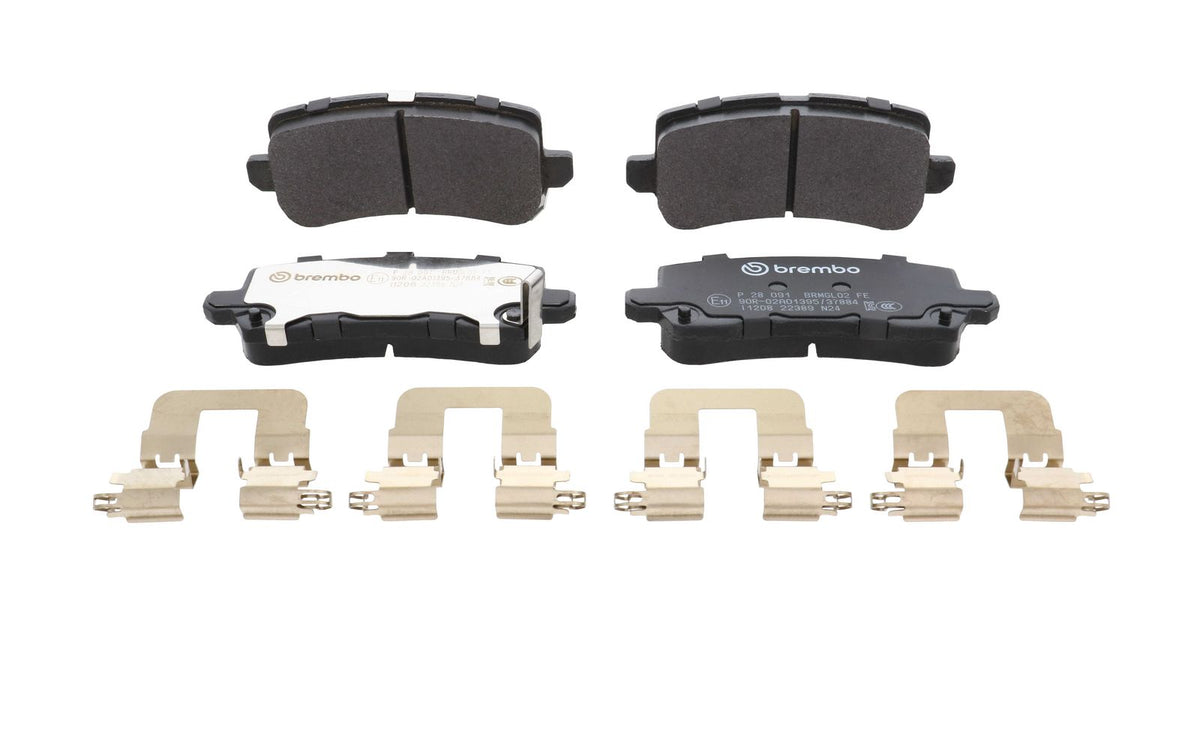 PRIME Low-Met Rear Disc Brake Pad Set - P28091_02