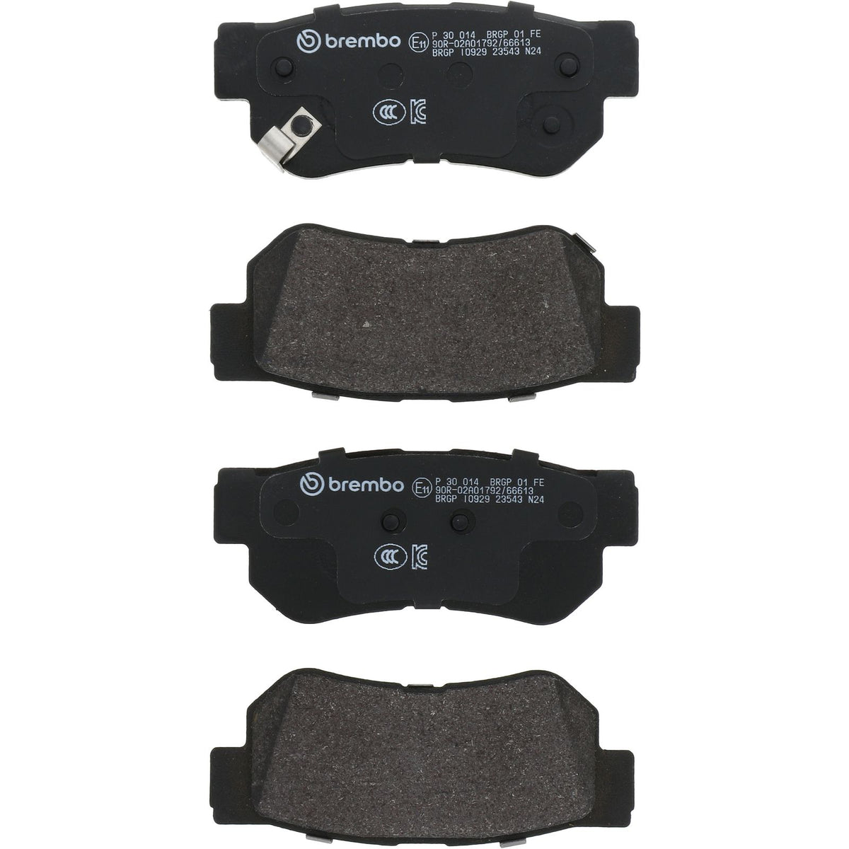 PRIME Low-Met Rear Disc Brake Pad Set - P30014_03