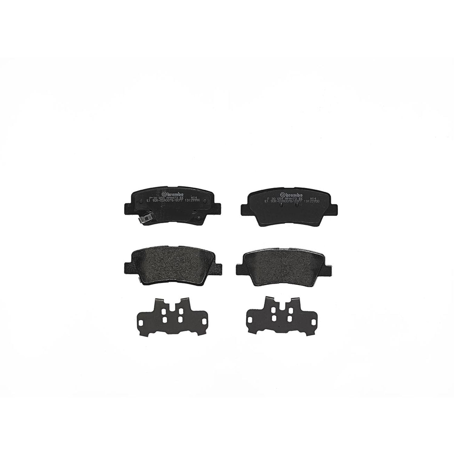 PRIME Low-Met Rear Disc Brake Pad Set - P30054_01