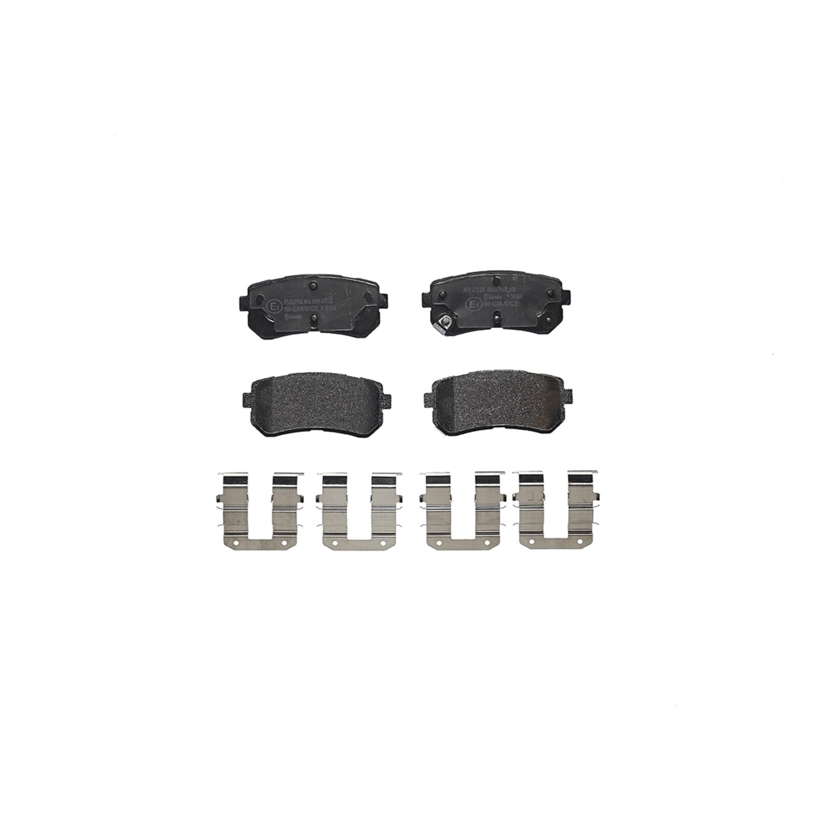 PRIME Low-Met Rear Disc Brake Pad Set - P30068_01