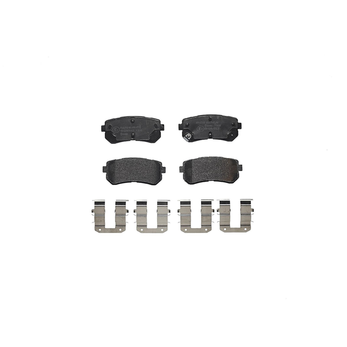 PRIME Low-Met Rear Disc Brake Pad Set - P30068_01