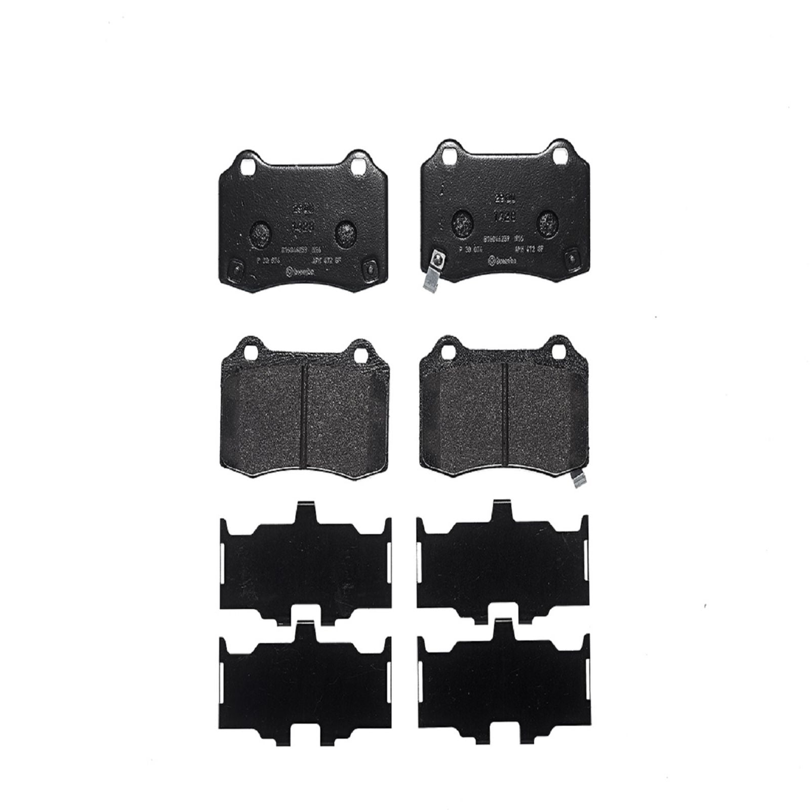 PRIME Low-Met Rear Disc Brake Pad Set - P30074_02