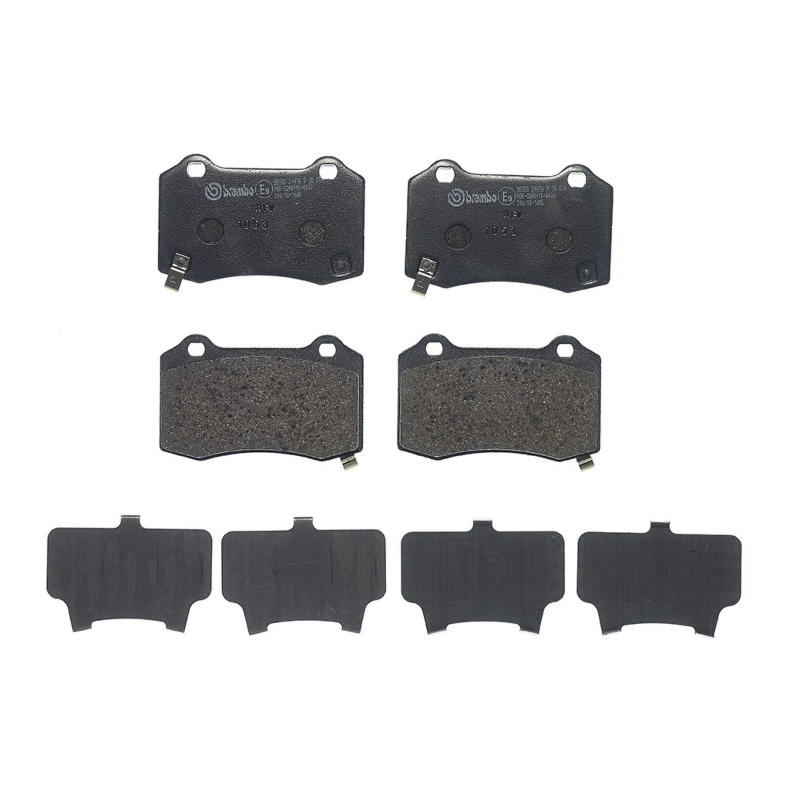 PRIME Low-Met Rear Disc Brake Pad Set - P30074_02