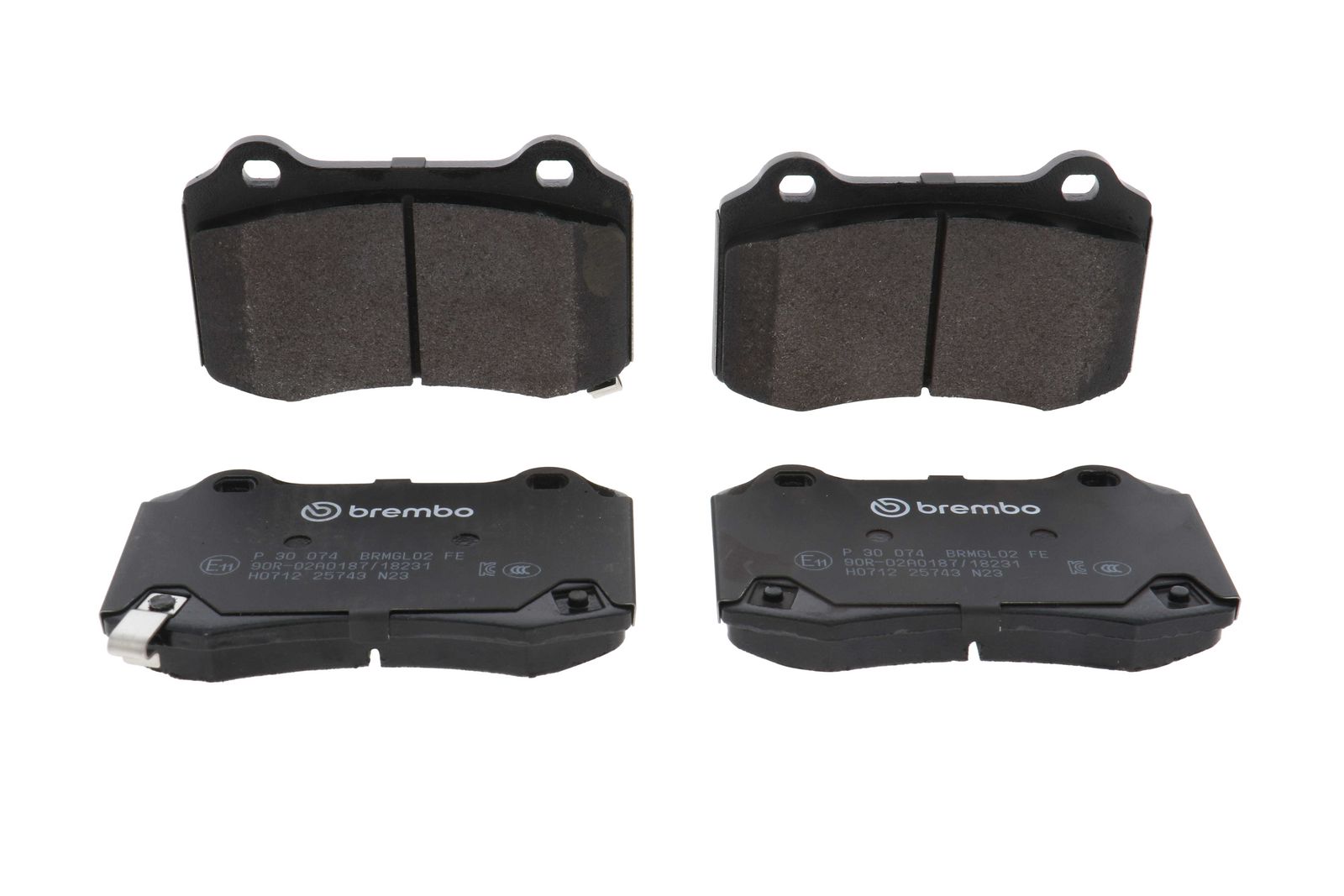 PRIME Low-Met Rear Disc Brake Pad Set - P30074_03