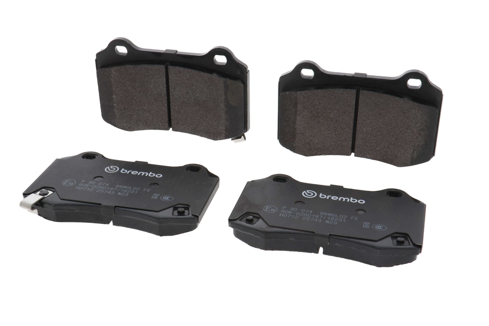 PRIME Low-Met Rear Disc Brake Pad Set - P30074_04