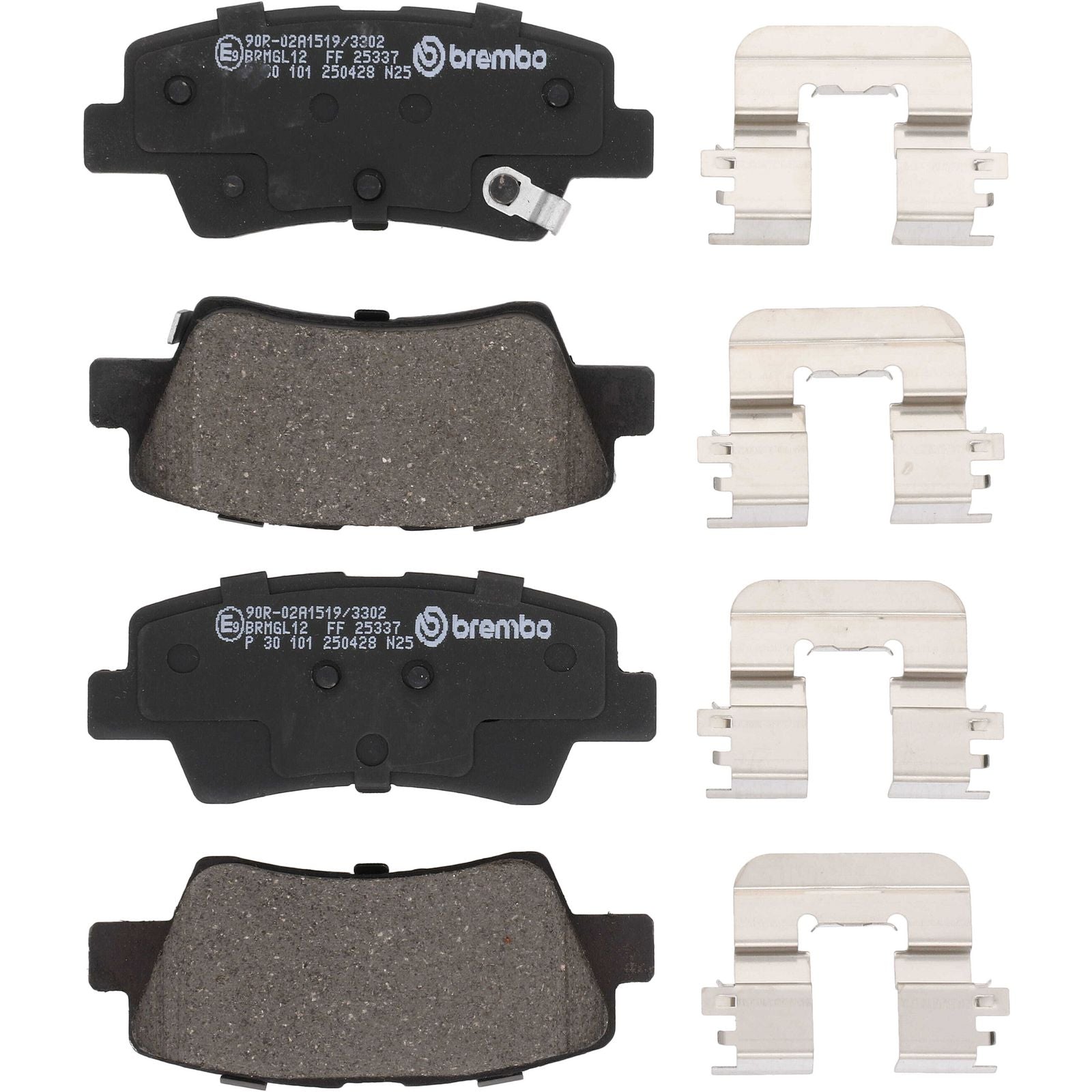 PRIME Low-Met Rear Disc Brake Pad Set - P30101_01