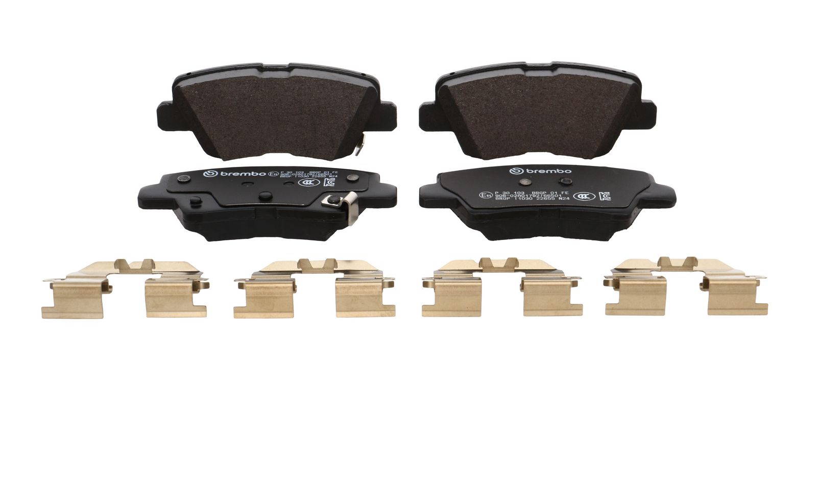 PRIME Low-Met Rear Disc Brake Pad Set - P30103_02