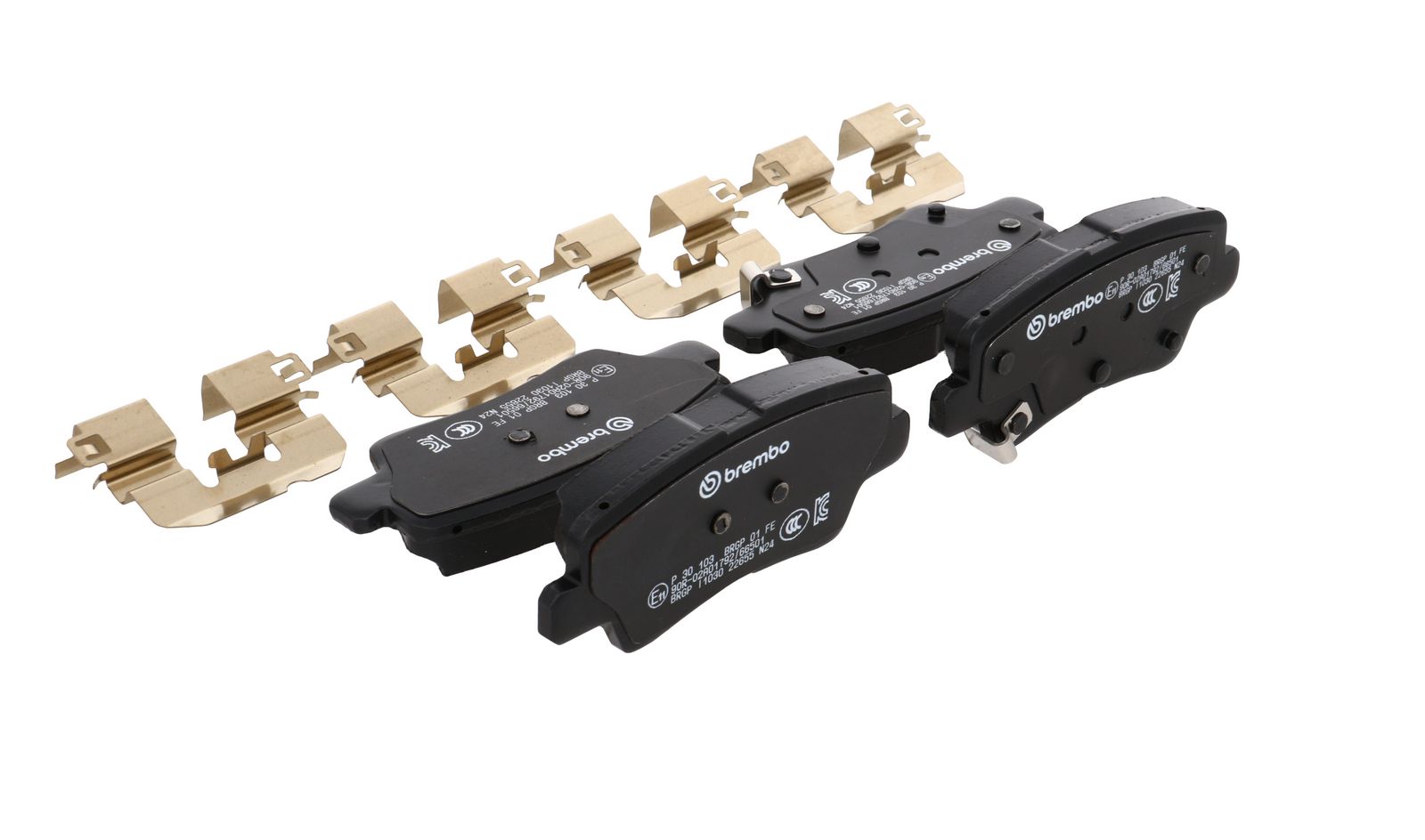 PRIME Low-Met Rear Disc Brake Pad Set - P30103_11