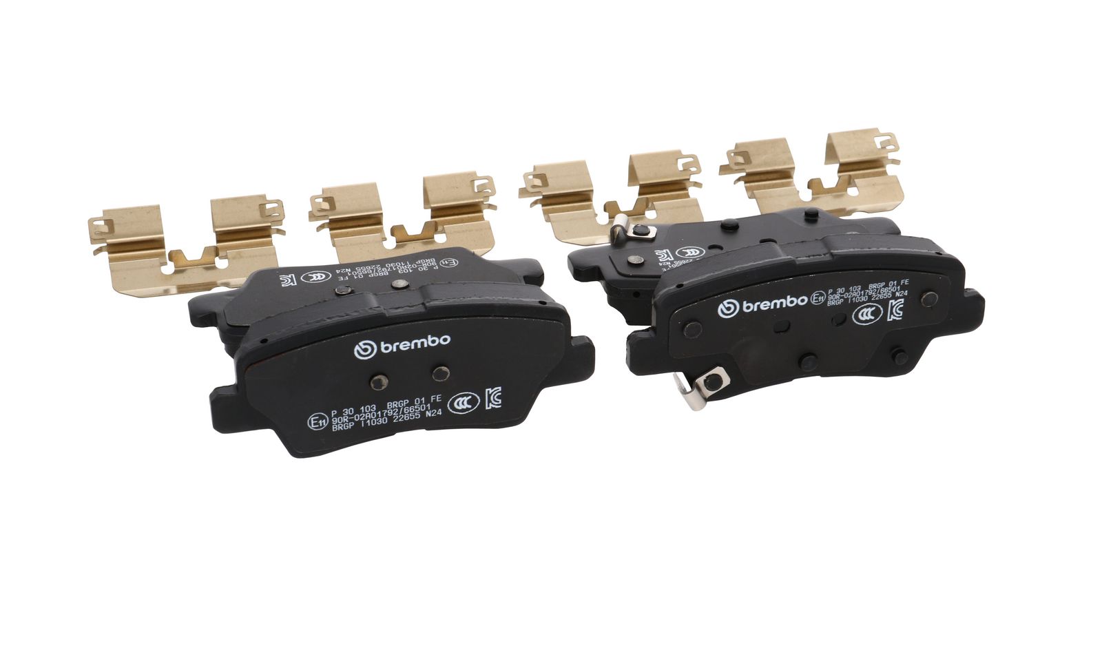 PRIME Low-Met Rear Disc Brake Pad Set - P30103_13
