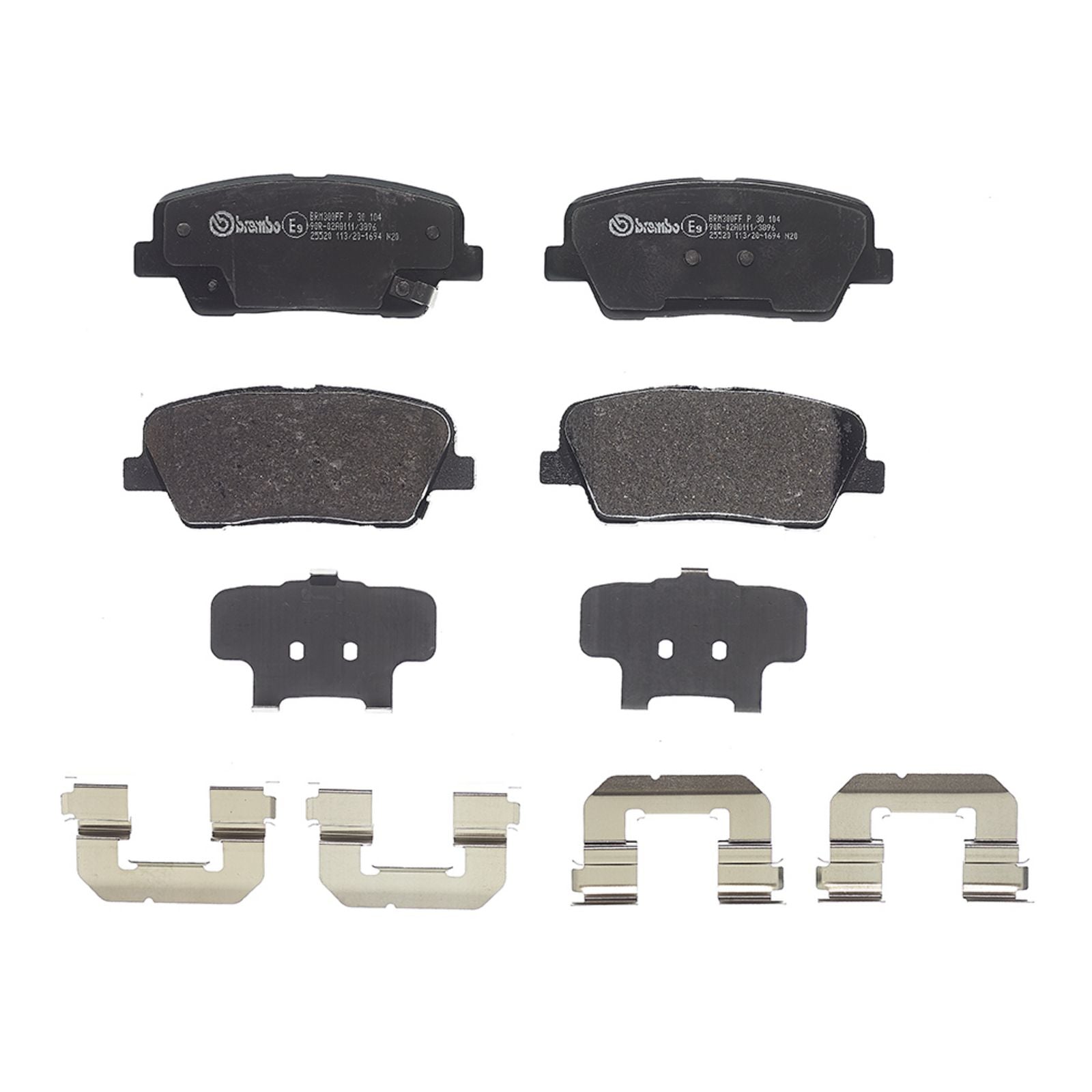 PRIME Low-Met Rear Disc Brake Pad Set - P30104_02