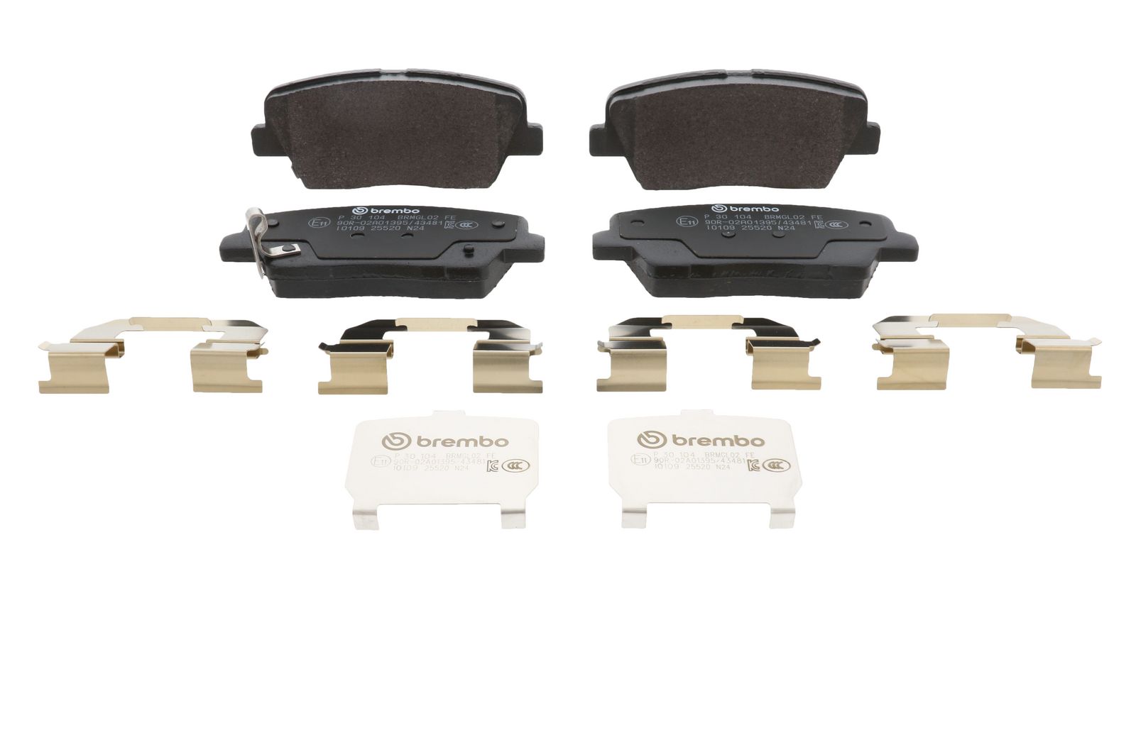 PRIME Low-Met Rear Disc Brake Pad Set - P30104_03