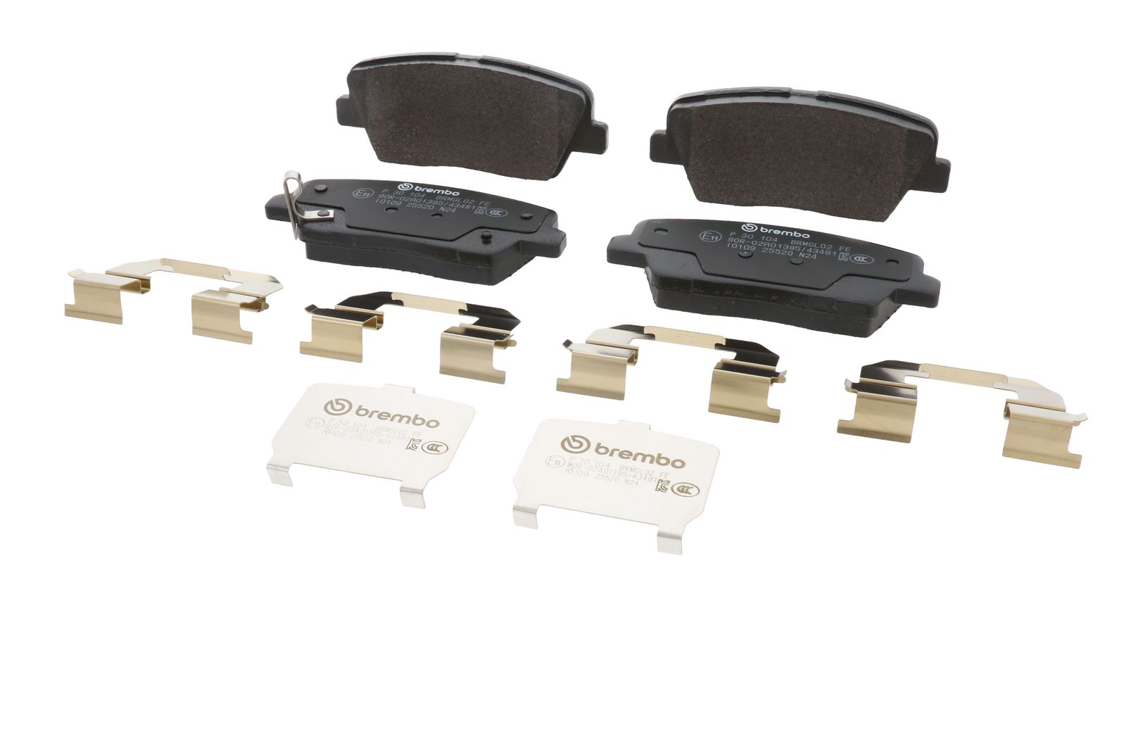 PRIME Low-Met Rear Disc Brake Pad Set - P30104_04