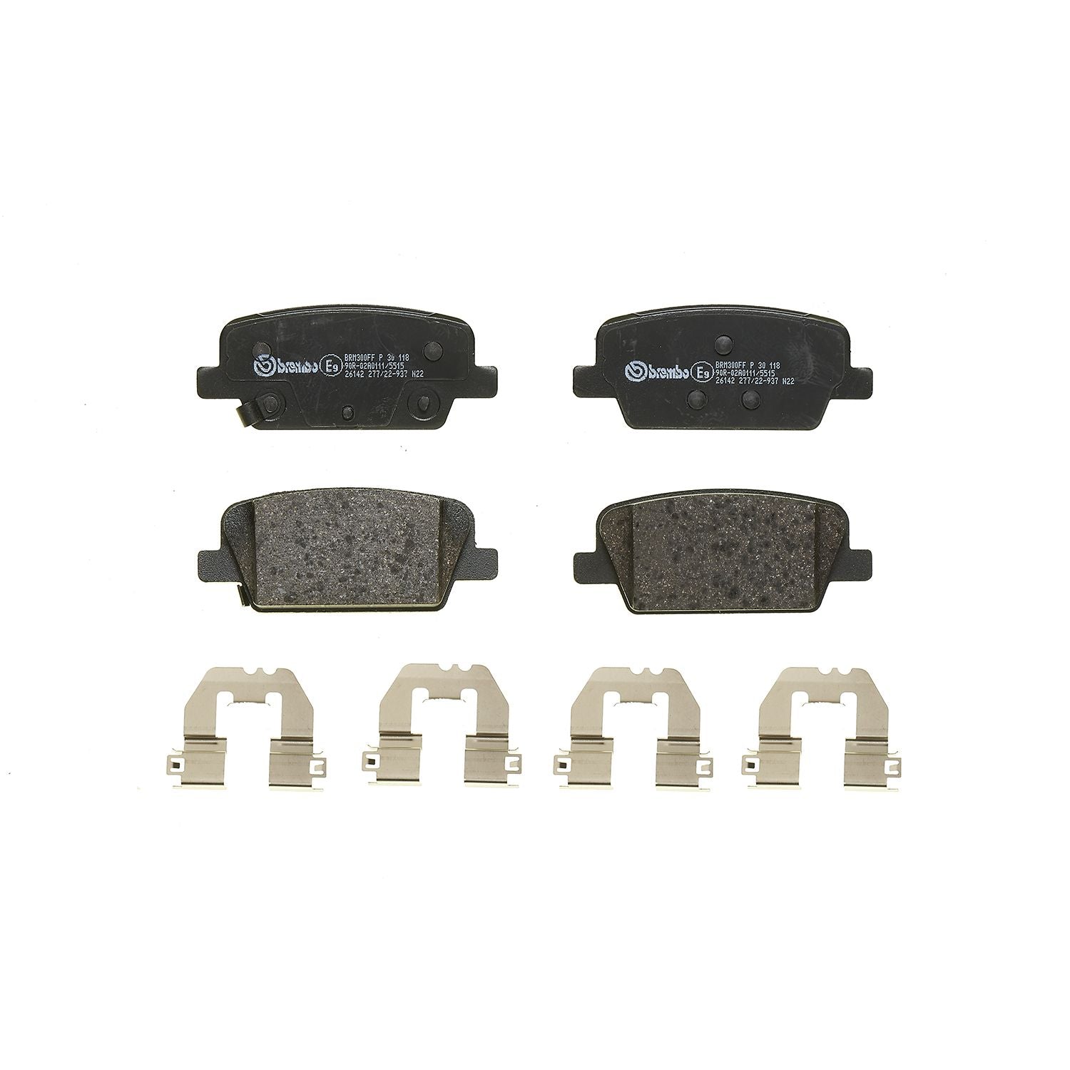 PRIME Low-Met Rear Disc Brake Pad Set - P30118_03