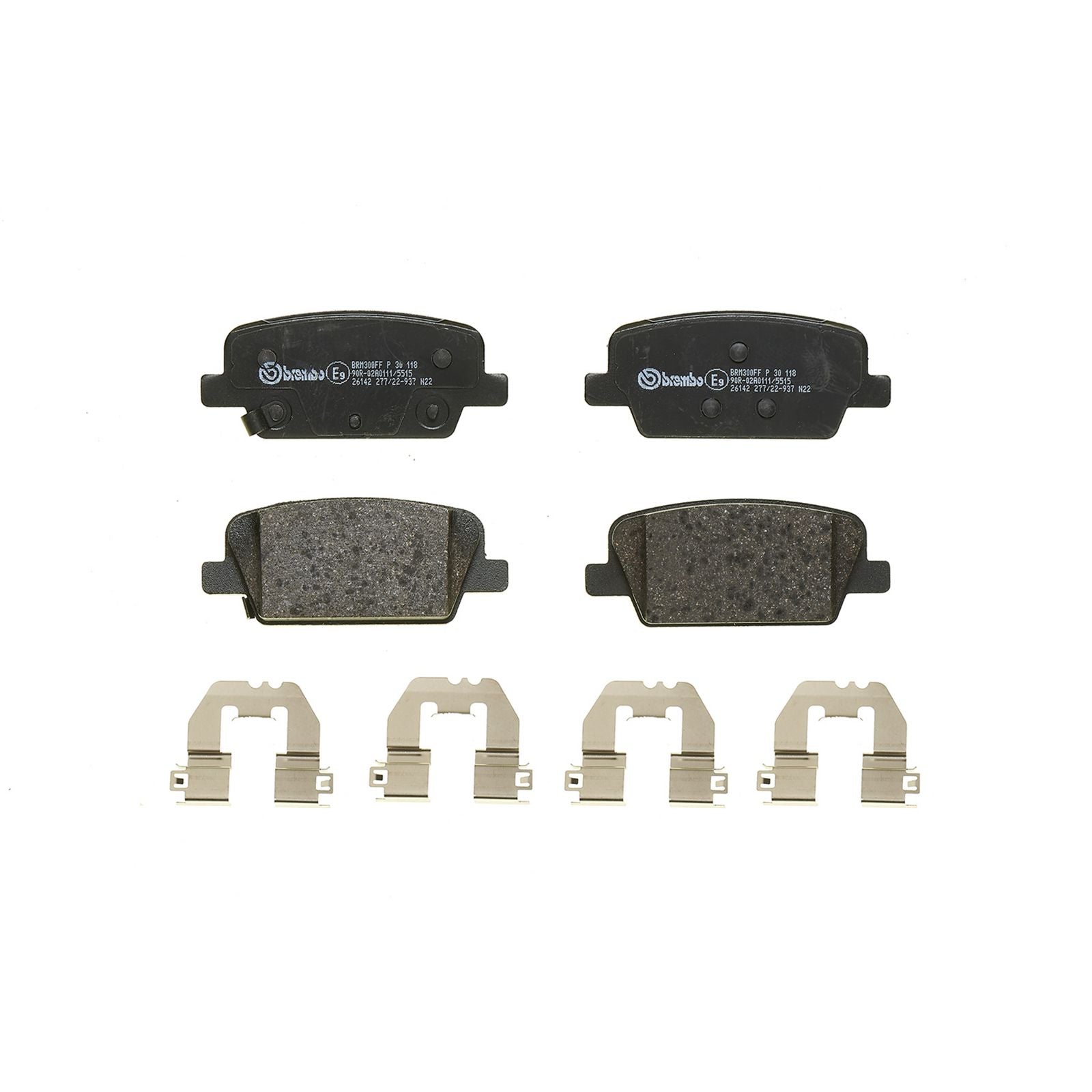 PRIME Low-Met Rear Disc Brake Pad Set - P30118_03