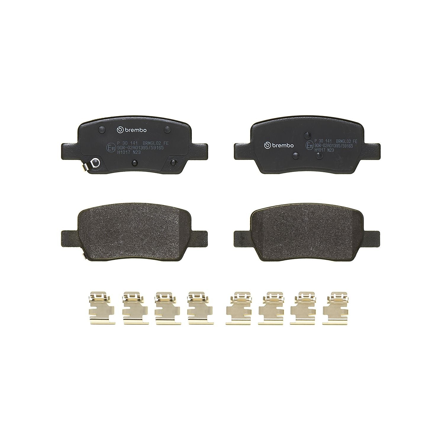 PRIME Low-Met Rear Disc Brake Pad Set - P30141_01