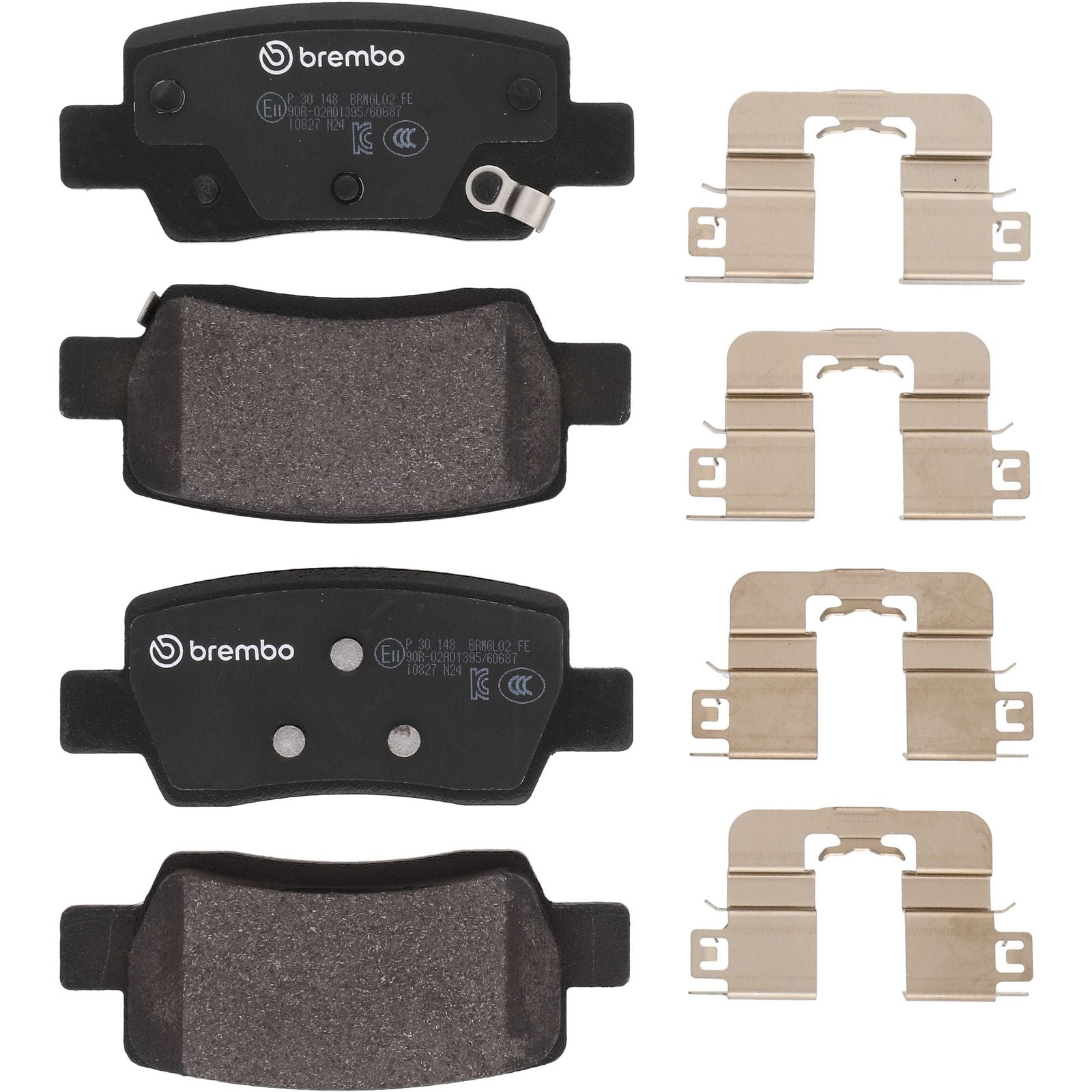 PRIME Low-Met Rear Disc Brake Pad Set - P30148_02