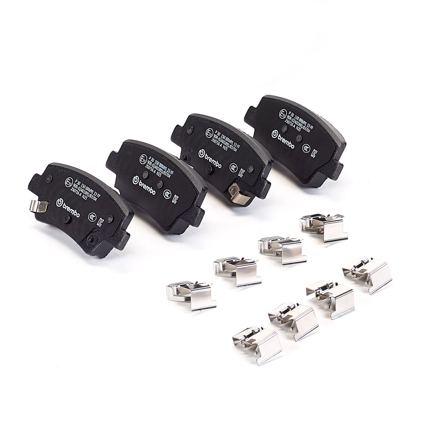 PRIME Low-Met Rear Disc Brake Pad Set - P30150_01