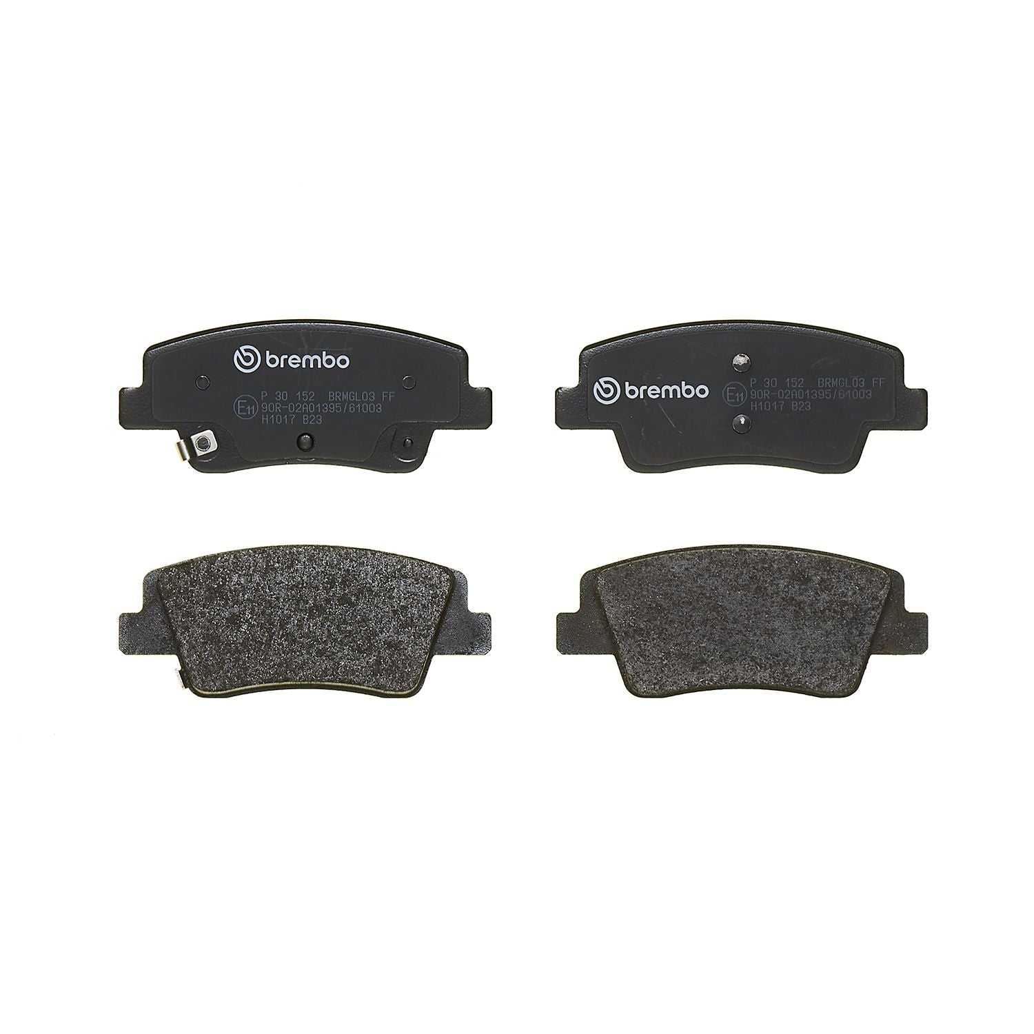 PRIME Low-Met Rear Disc Brake Pad Set - P30152_03