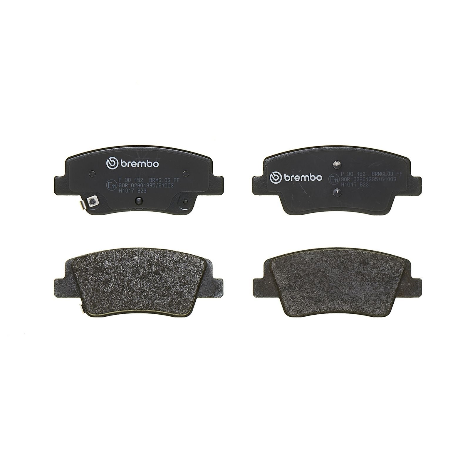 PRIME Low-Met Rear Disc Brake Pad Set - P30152_03