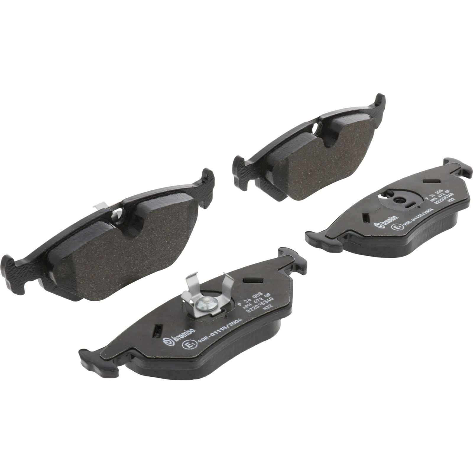 PRIME Low-Met Rear Disc Brake Pad Set - P36008_01