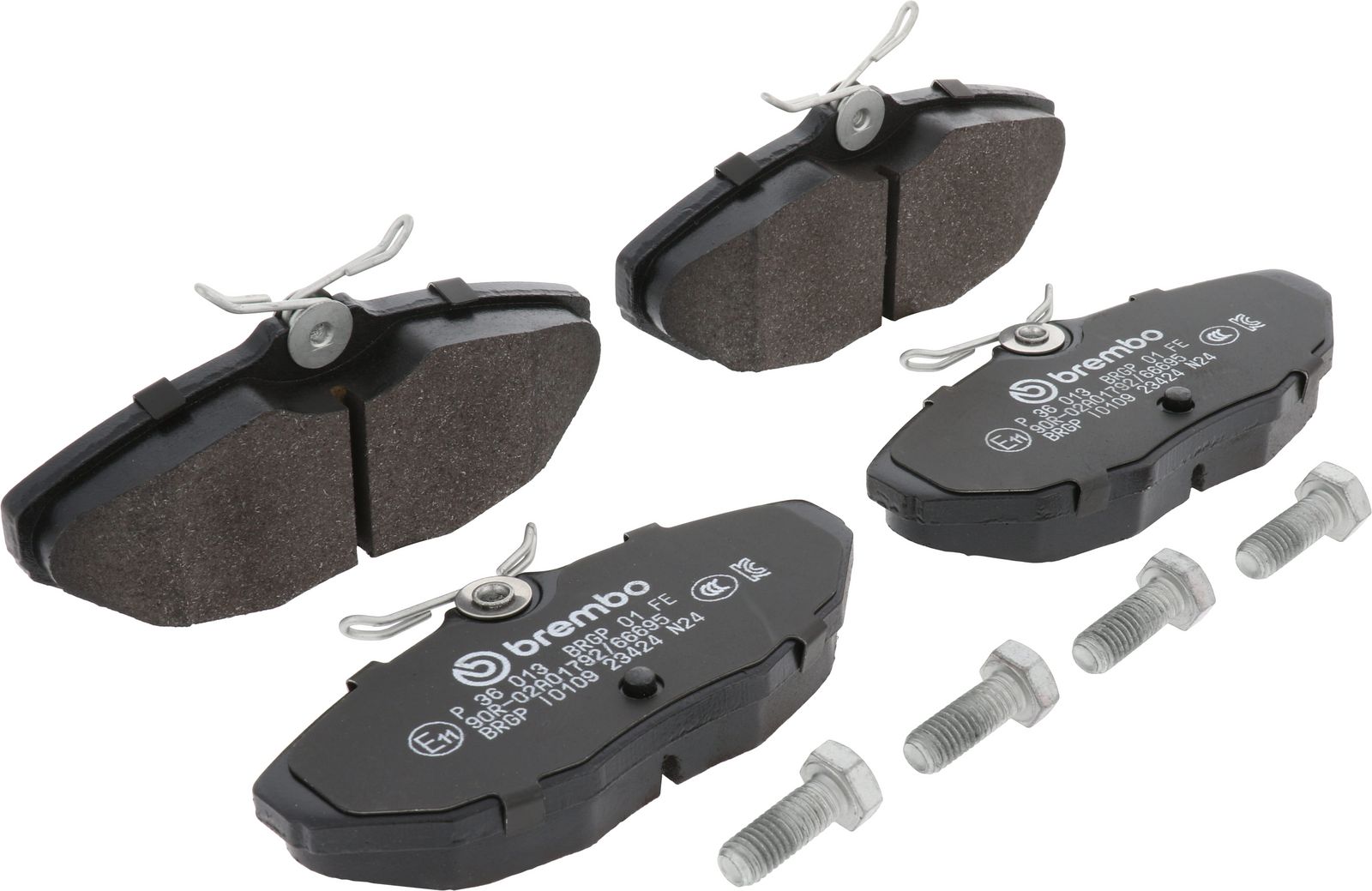 PRIME Low-Met Rear Disc Brake Pad Set - P36013_02