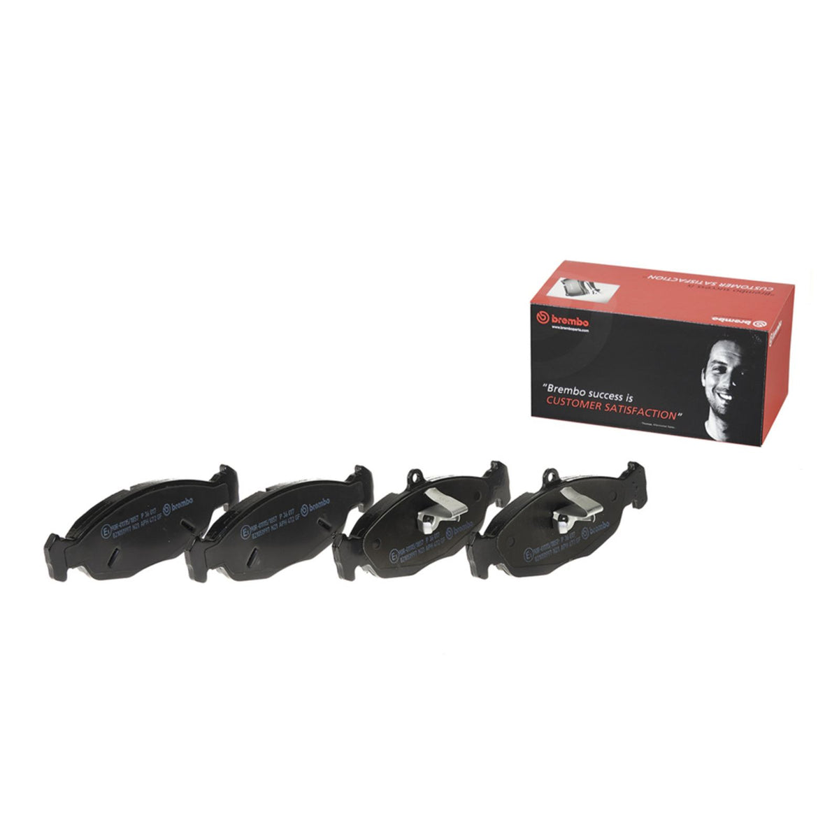 PRIME Low-Met Rear Disc Brake Pad Set - P36017_03