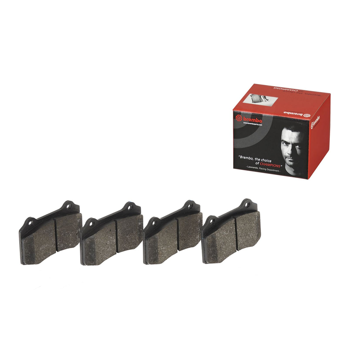 PRIME Low-Met Rear Disc Brake Pad Set - P36020_04