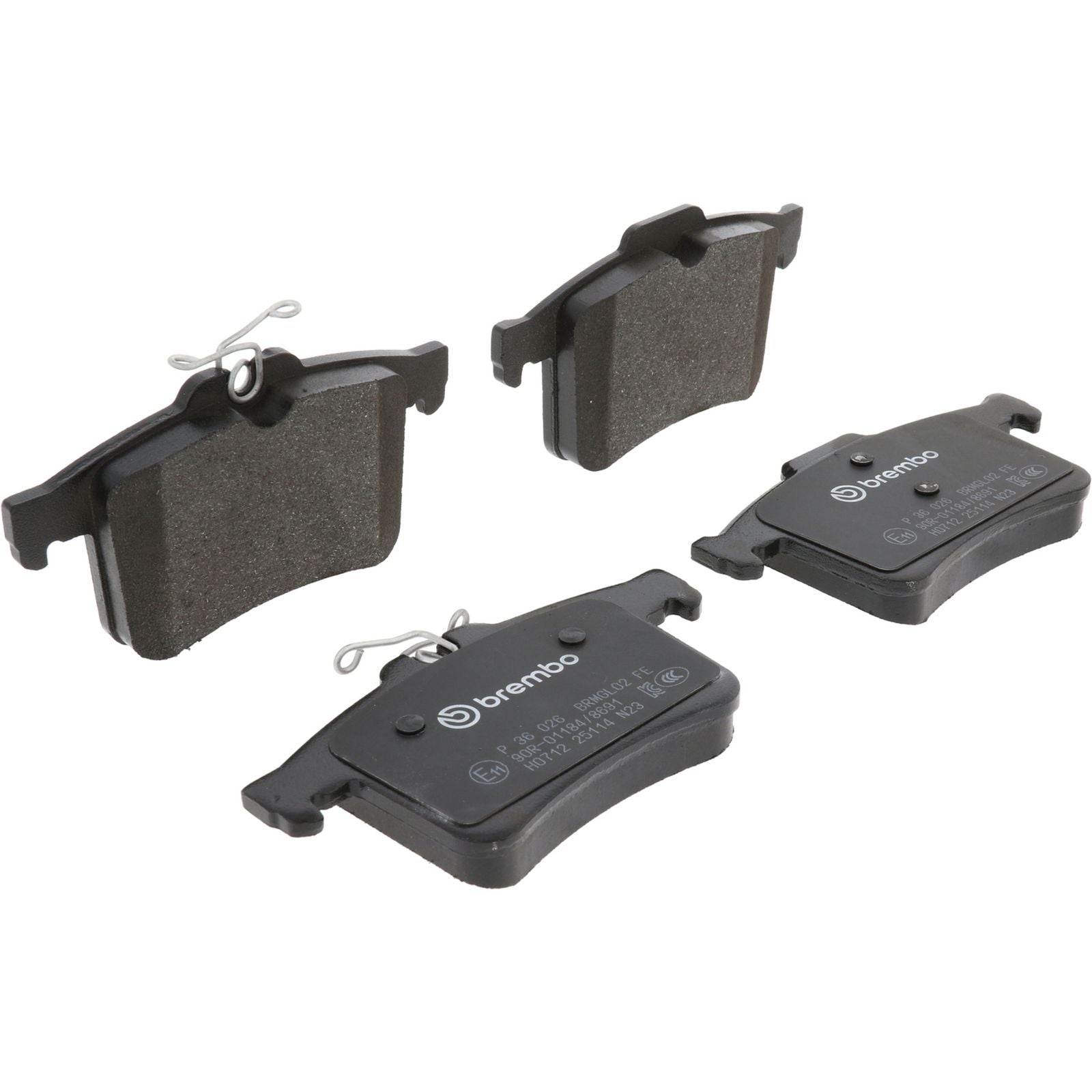 PRIME Low-Met Rear Disc Brake Pad Set - P36026_01