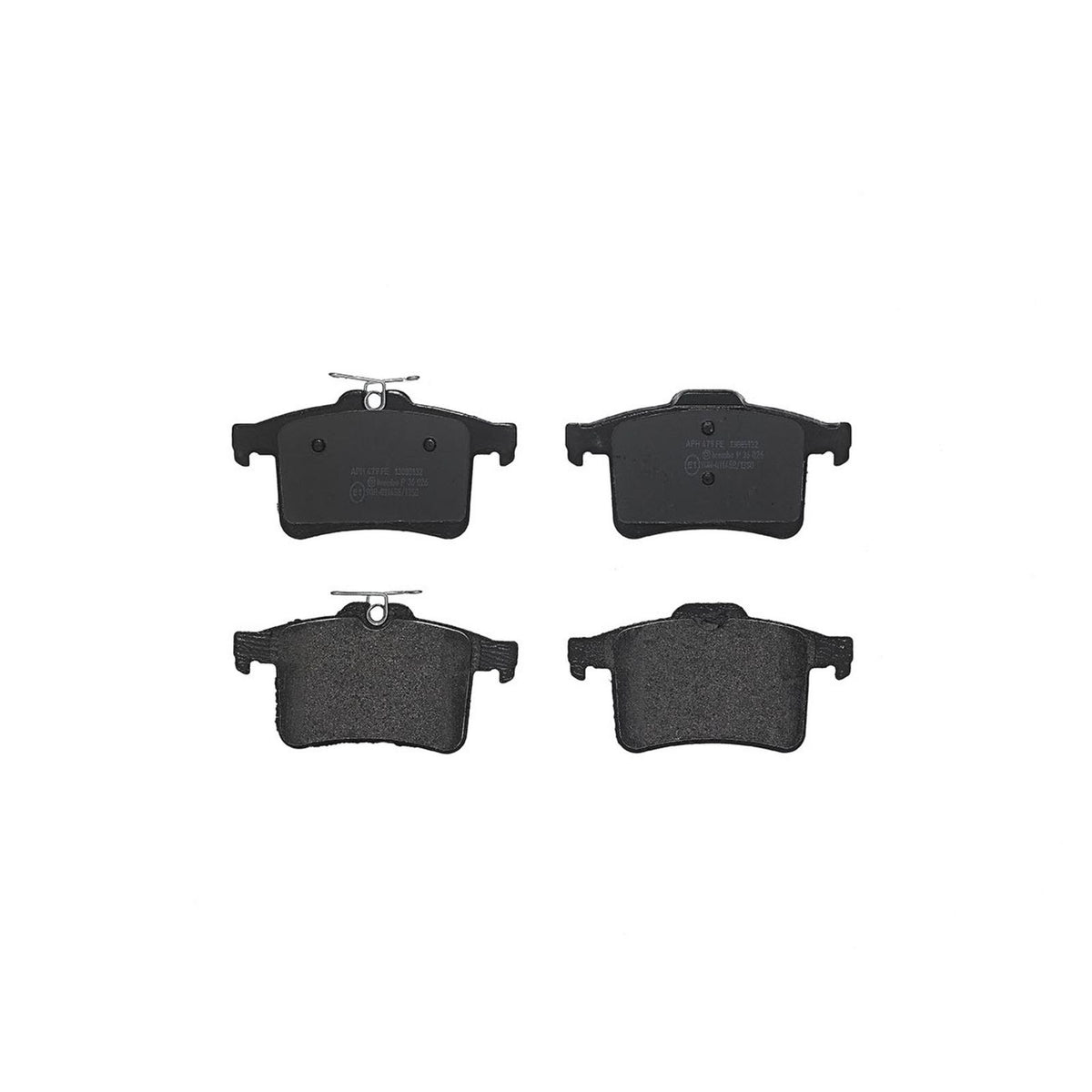 PRIME Low-Met Rear Disc Brake Pad Set - P36026_04