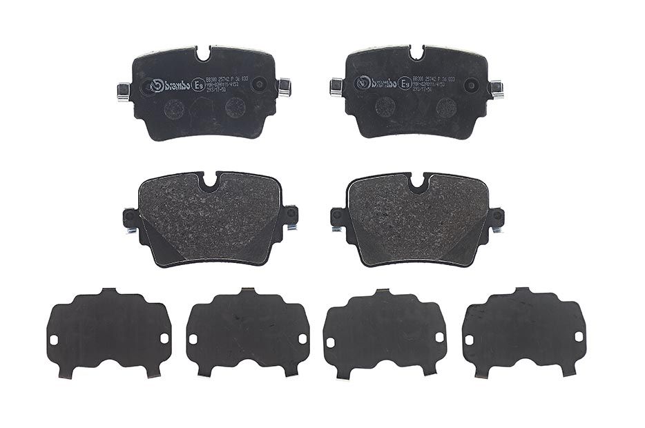PRIME Low-Met Rear Disc Brake Pad Set - P36033_01