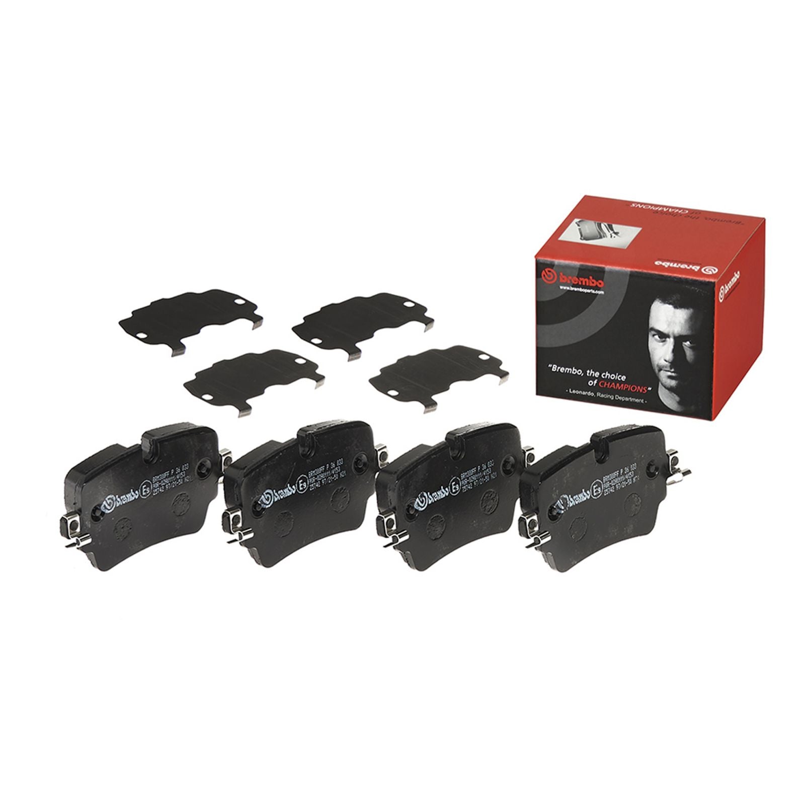 PRIME Low-Met Rear Disc Brake Pad Set - P36033_01