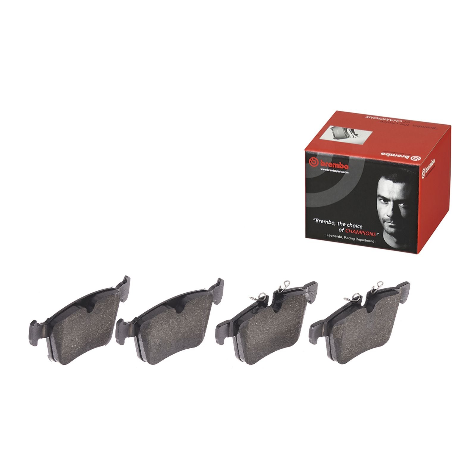 PRIME Low-Met Rear Disc Brake Pad Set - P36037_01