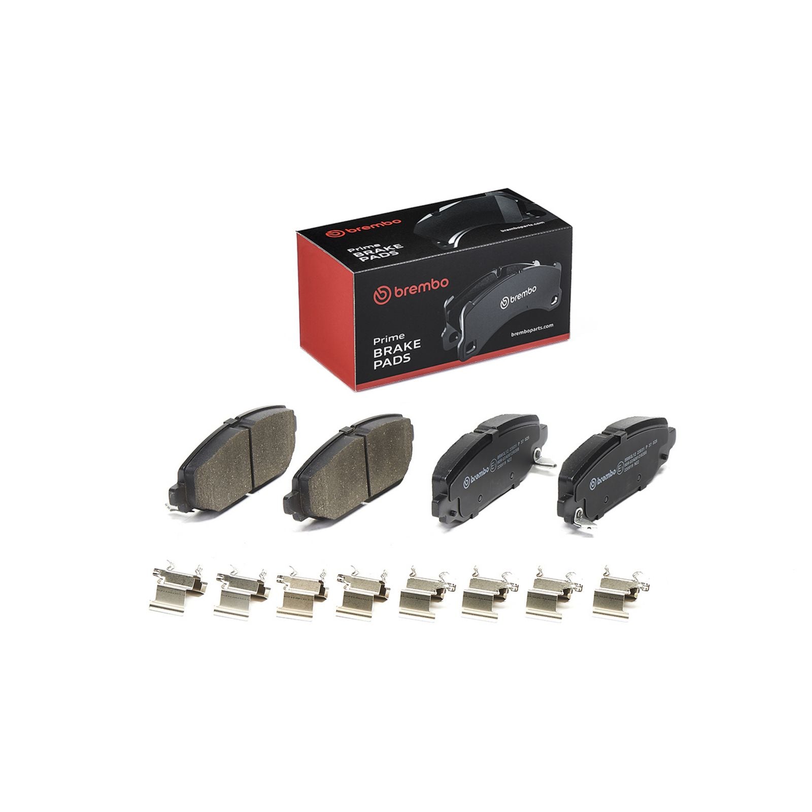 PRIME Low-Met Rear Disc Brake Pad Set - P37025_02