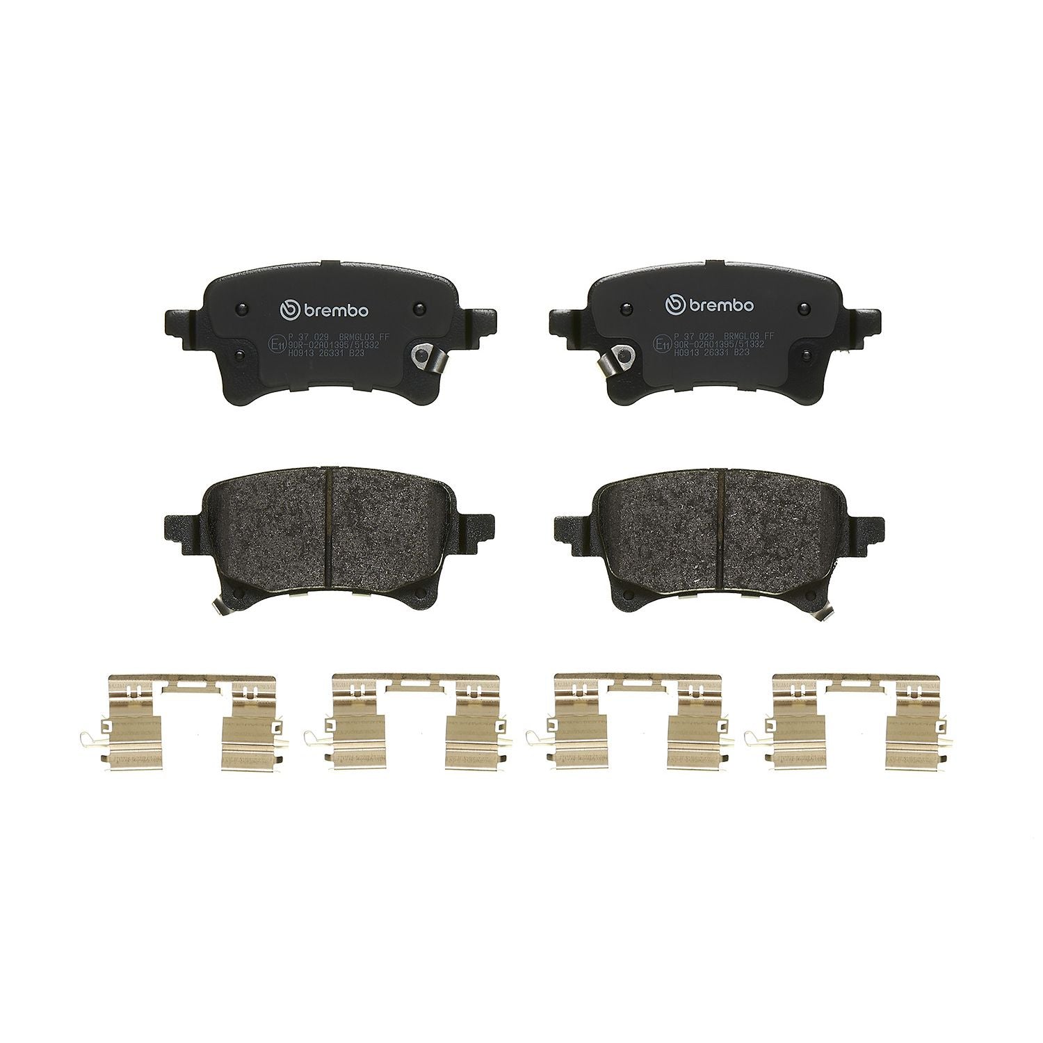 PRIME Low-Met Rear Disc Brake Pad Set - P37029_03