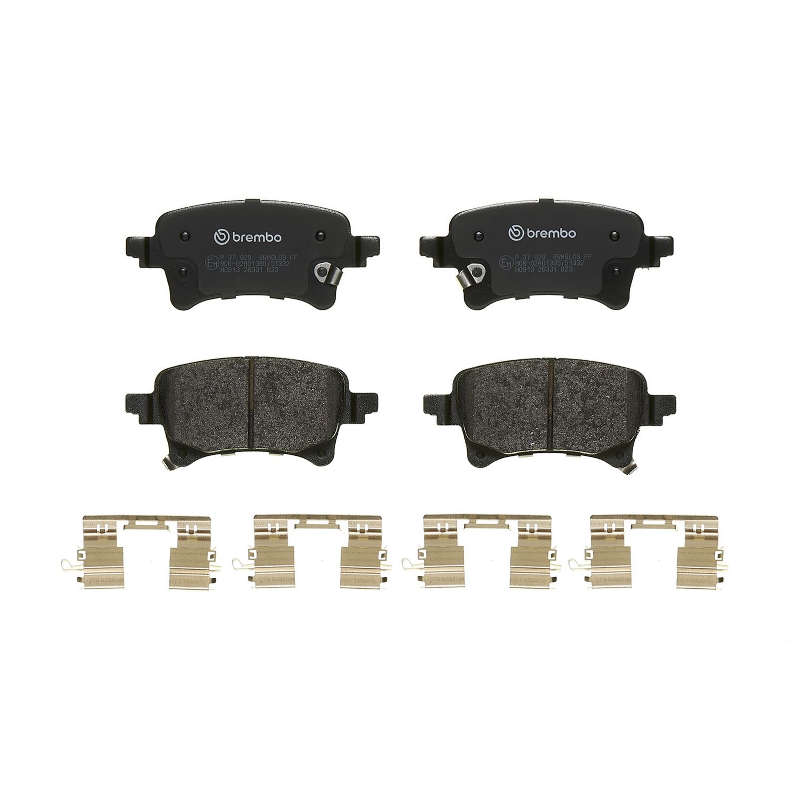 PRIME Low-Met Rear Disc Brake Pad Set - P37029_03