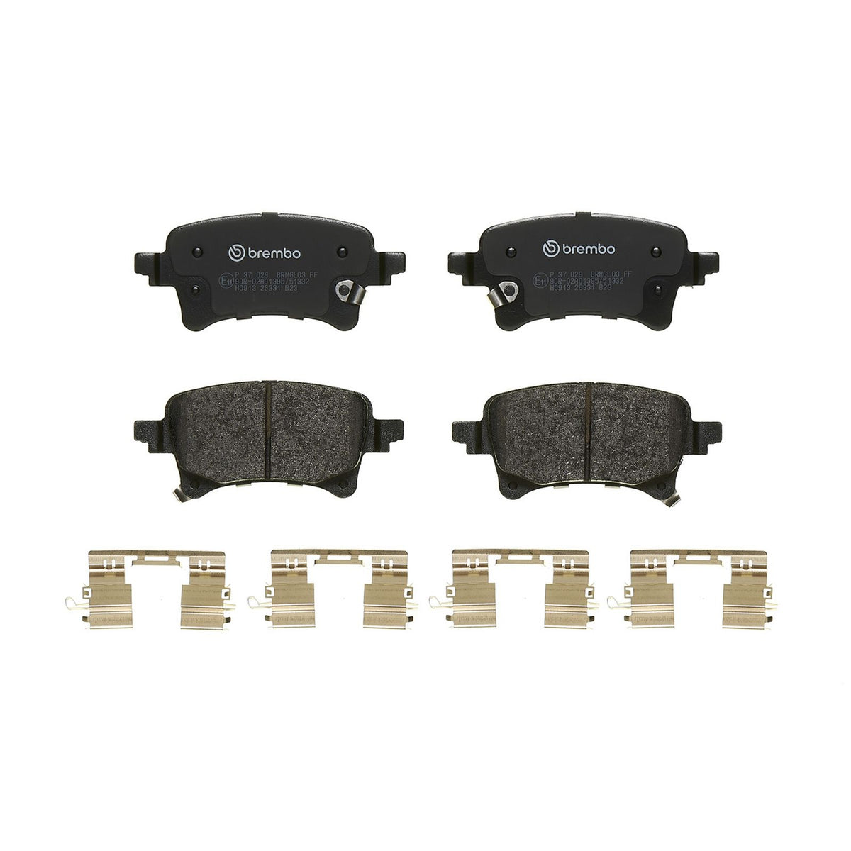 PRIME Low-Met Rear Disc Brake Pad Set - P37029_03