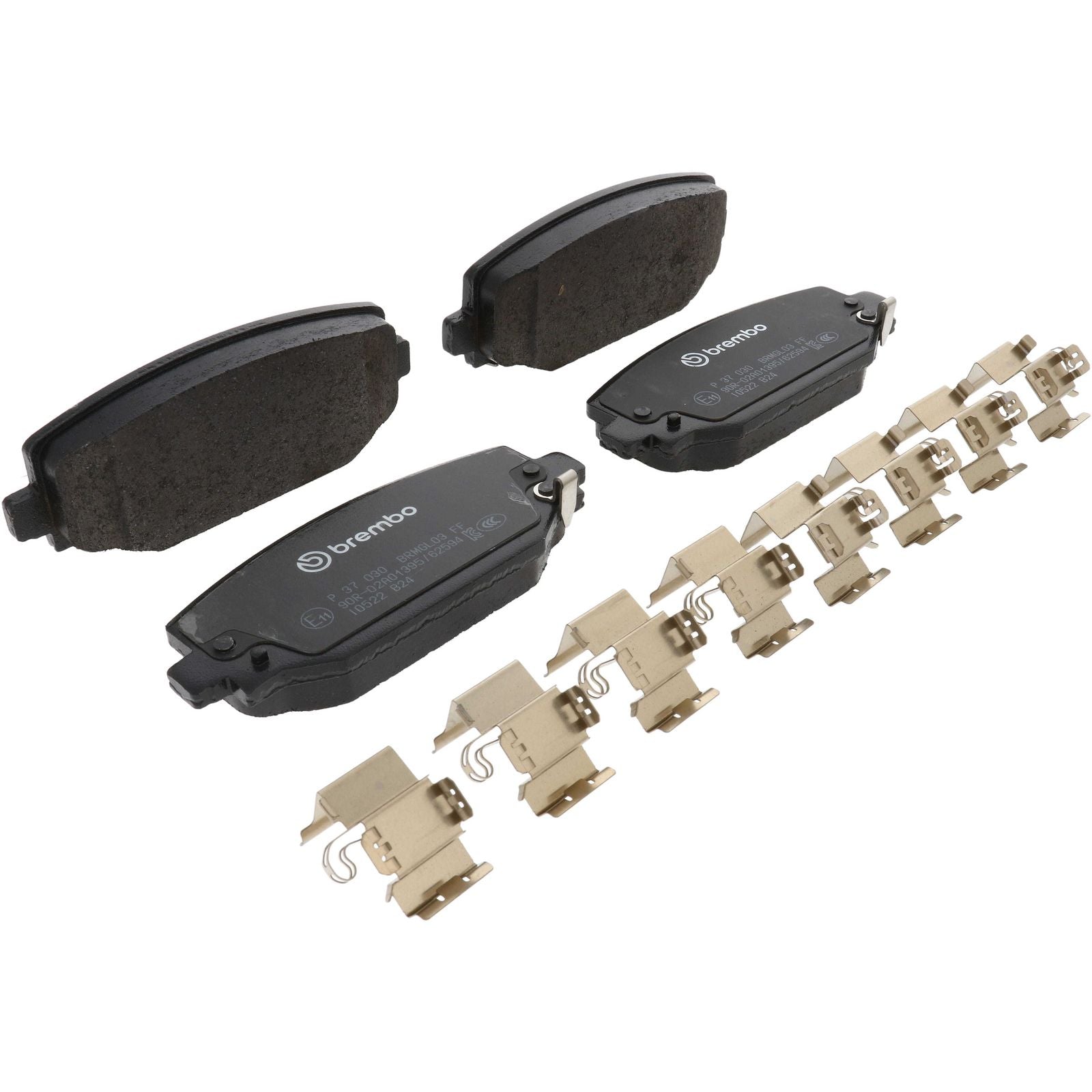 PRIME Low-Met Rear Disc Brake Pad Set - P37030_01
