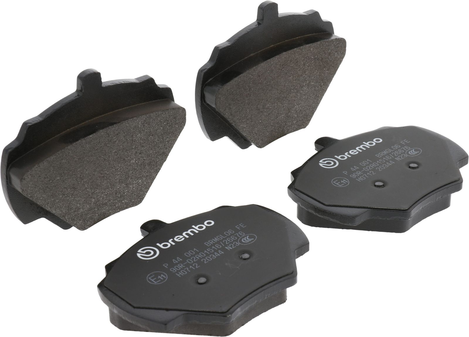 PRIME Low-Met Rear Disc Brake Pad Set - P44001_02
