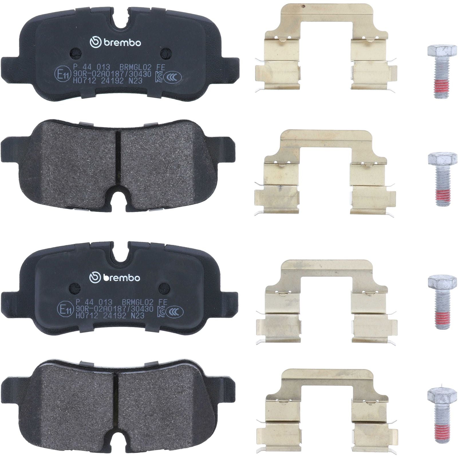 PRIME Low-Met Rear Disc Brake Pad Set - P44013_02