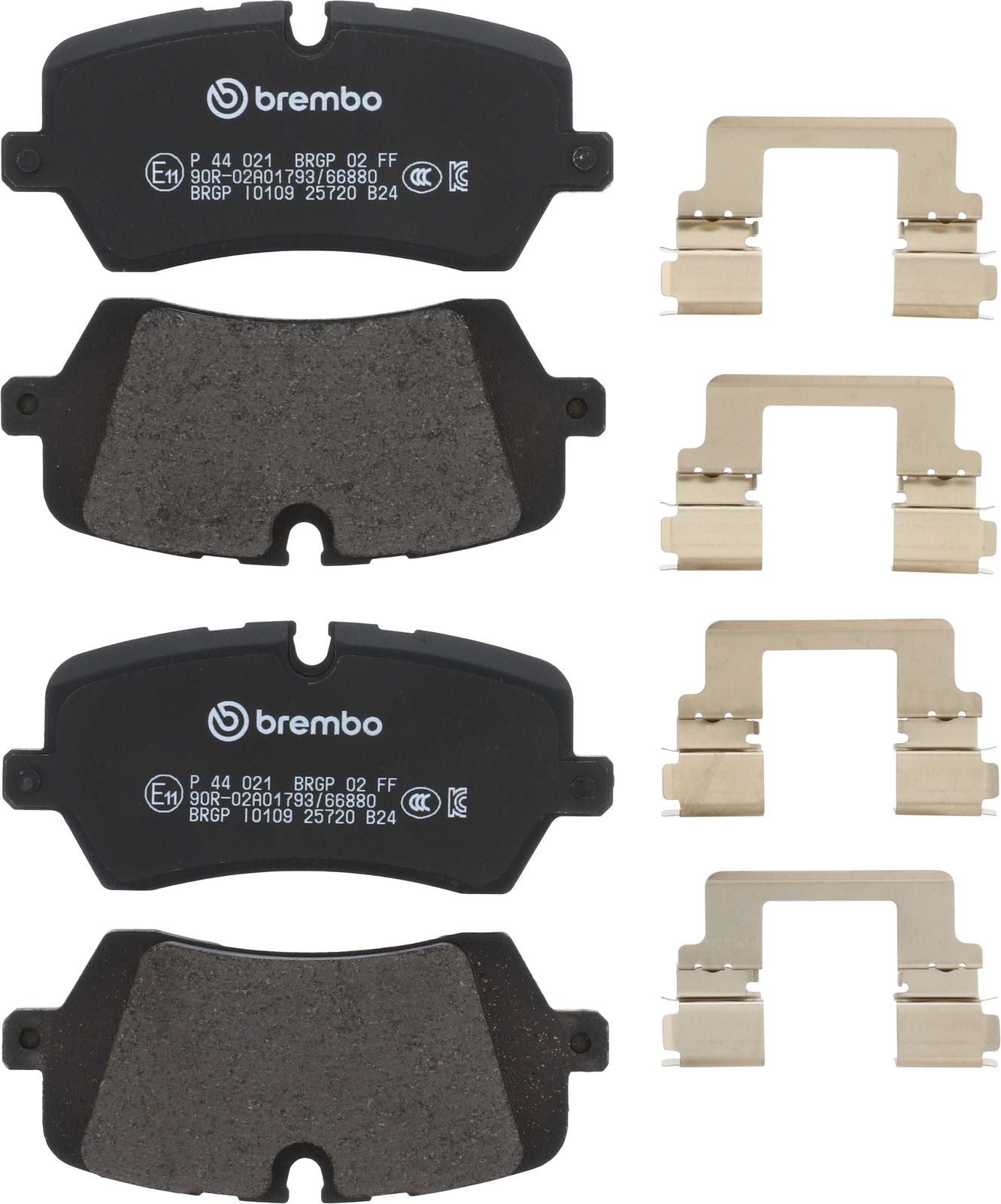 PRIME Low-Met Rear Disc Brake Pad Set - P44021_01