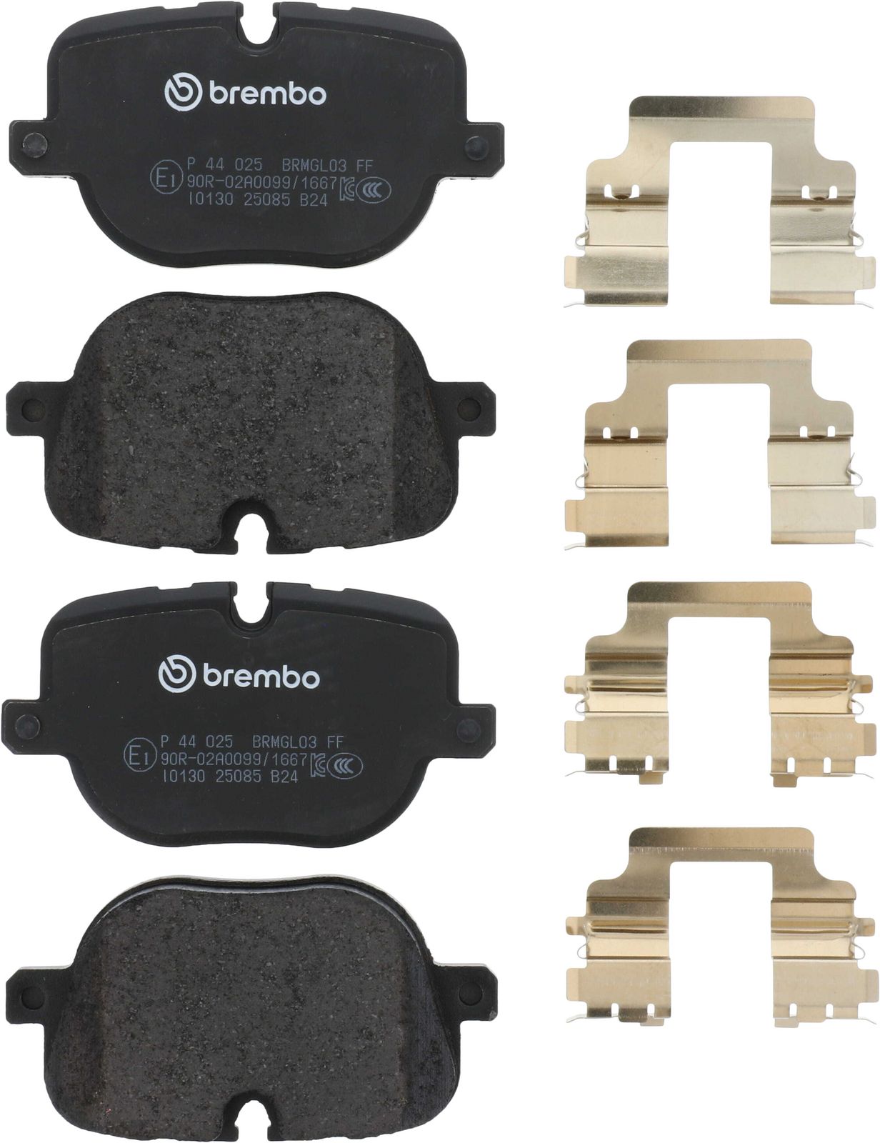 PRIME Low-Met Rear Disc Brake Pad Set - P44025_01