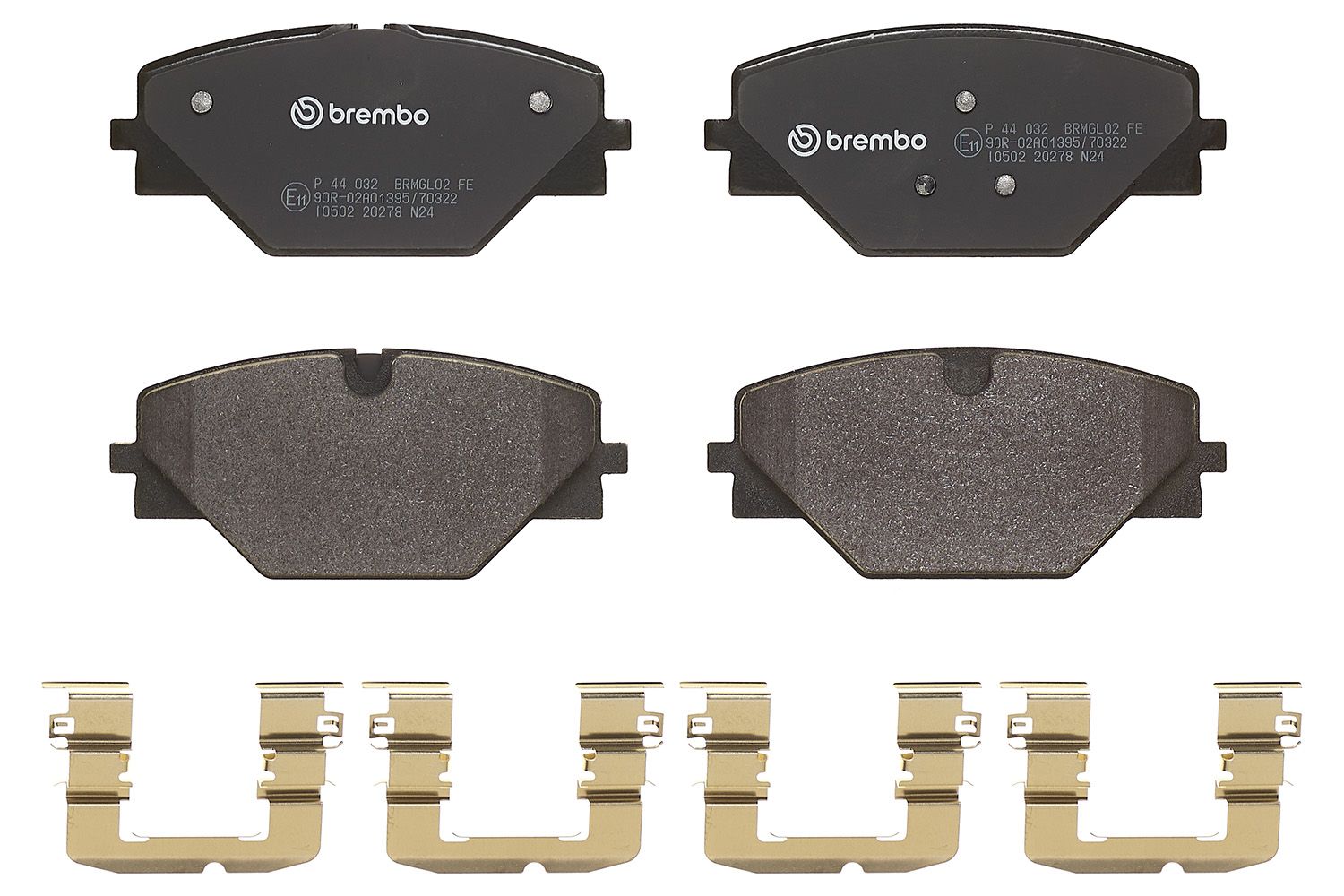 PRIME Low-Met Rear Disc Brake Pad Set - P44032_02