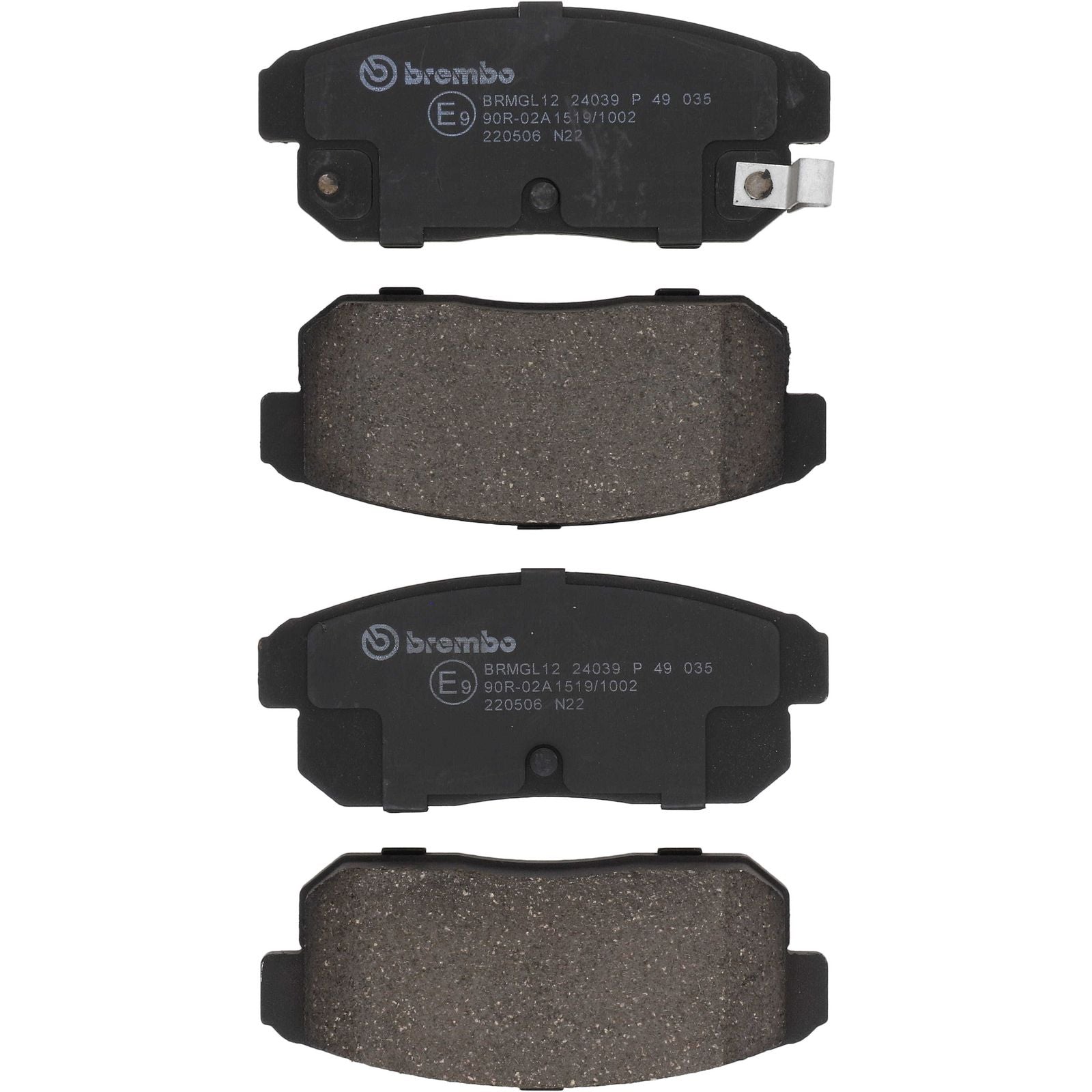 PRIME Low-Met Rear Disc Brake Pad Set - P49035_02