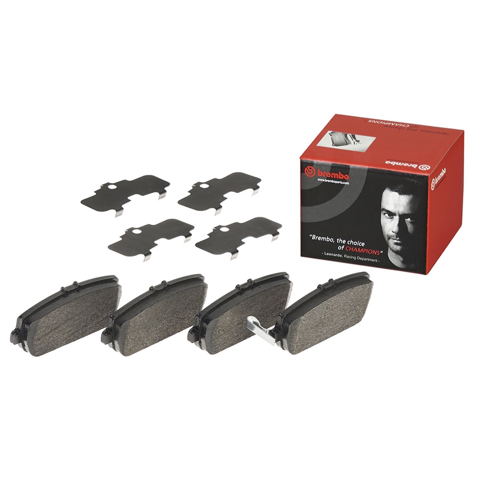 PRIME Low-Met Rear Disc Brake Pad Set - P49044_01