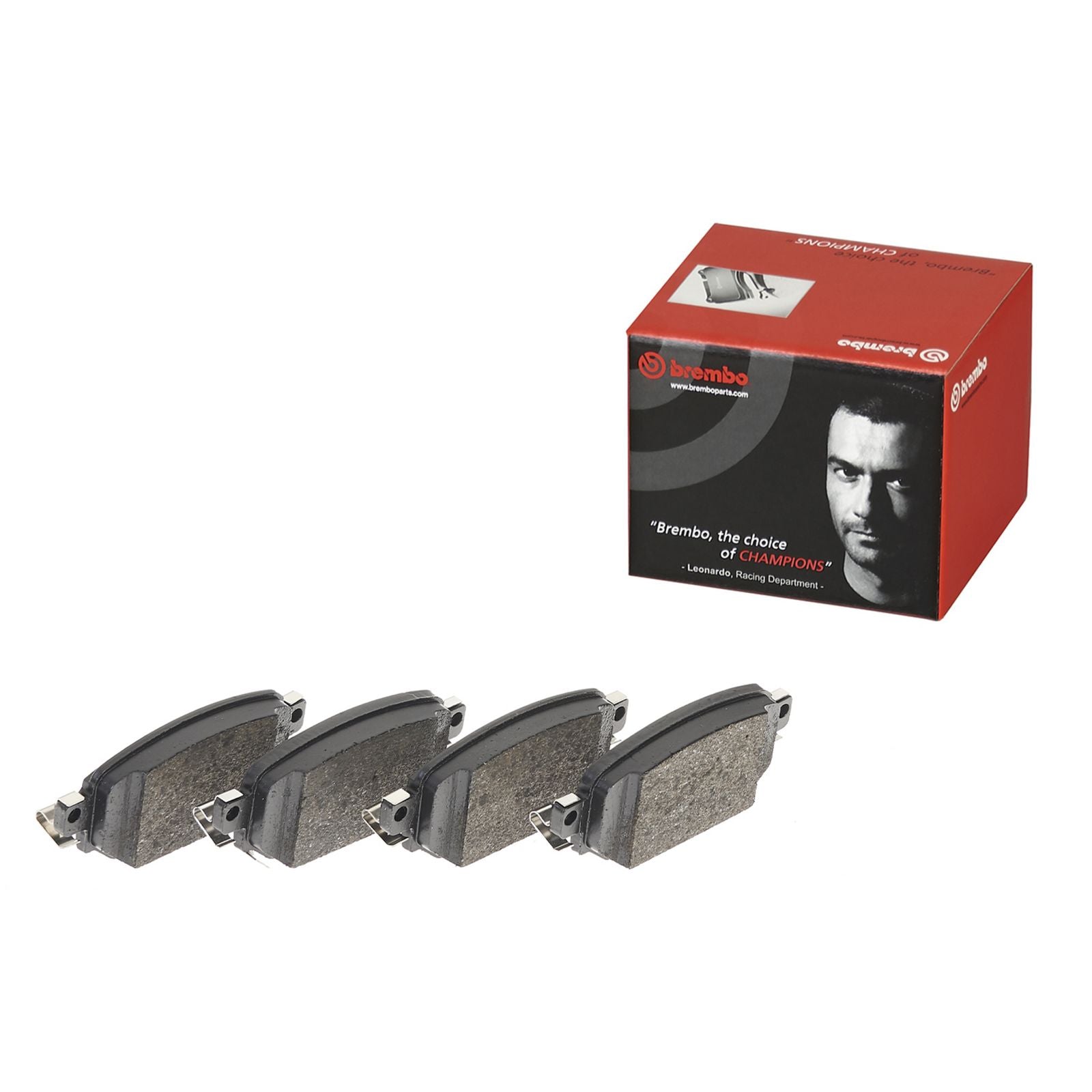 PRIME Low-Met Rear Disc Brake Pad Set - P49063_01