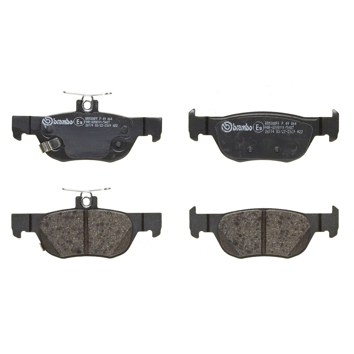PRIME Low-Met Rear Disc Brake Pad Set - P49064_03