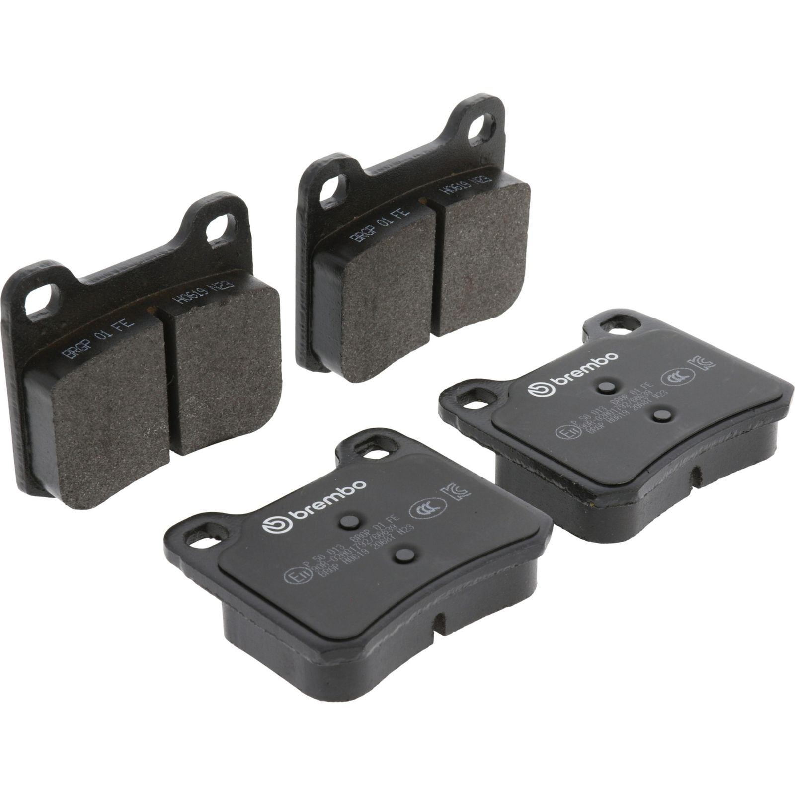 PRIME Low-Met Rear Disc Brake Pad Set - P50013_01