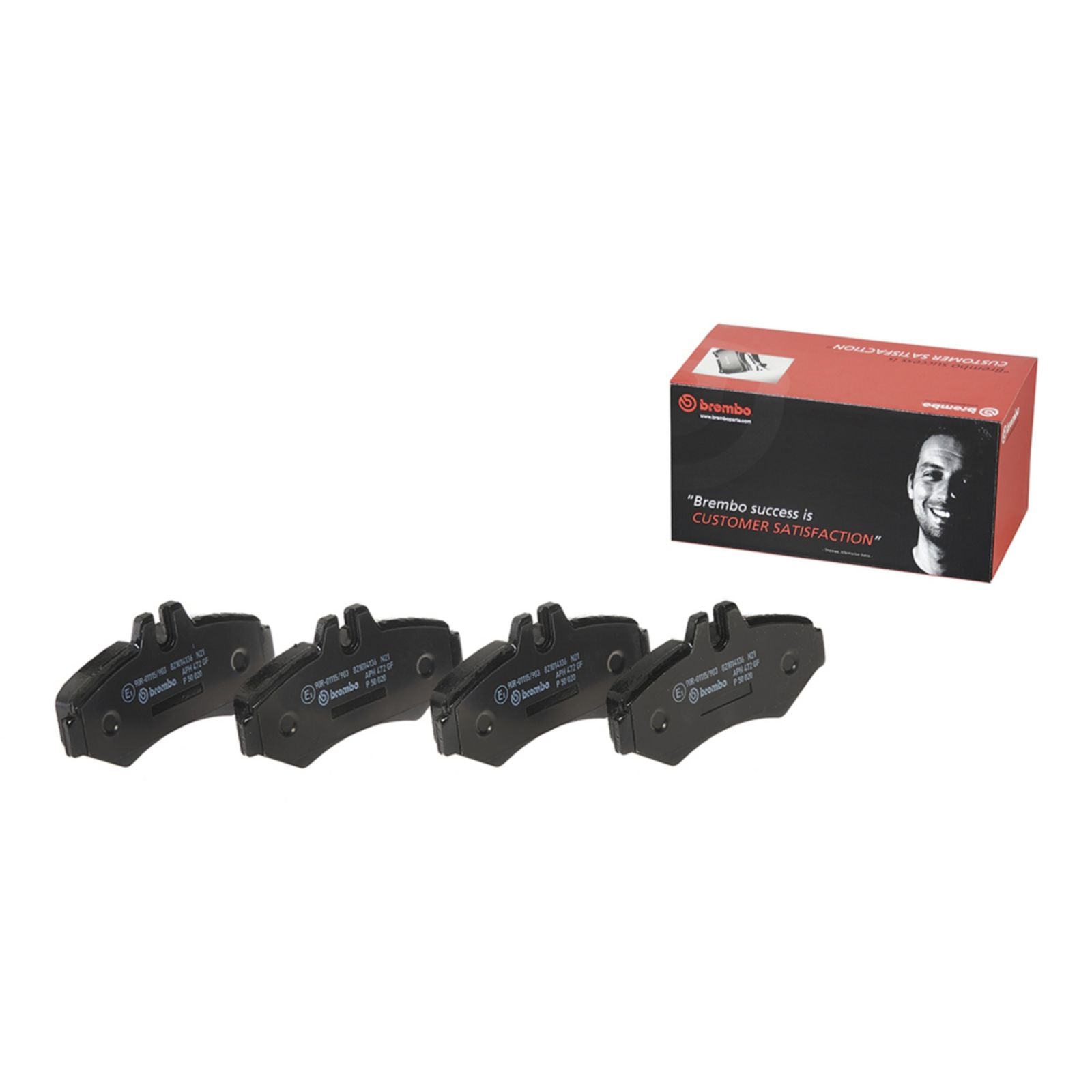 PRIME Low-Met Rear Disc Brake Pad Set - P50020_03