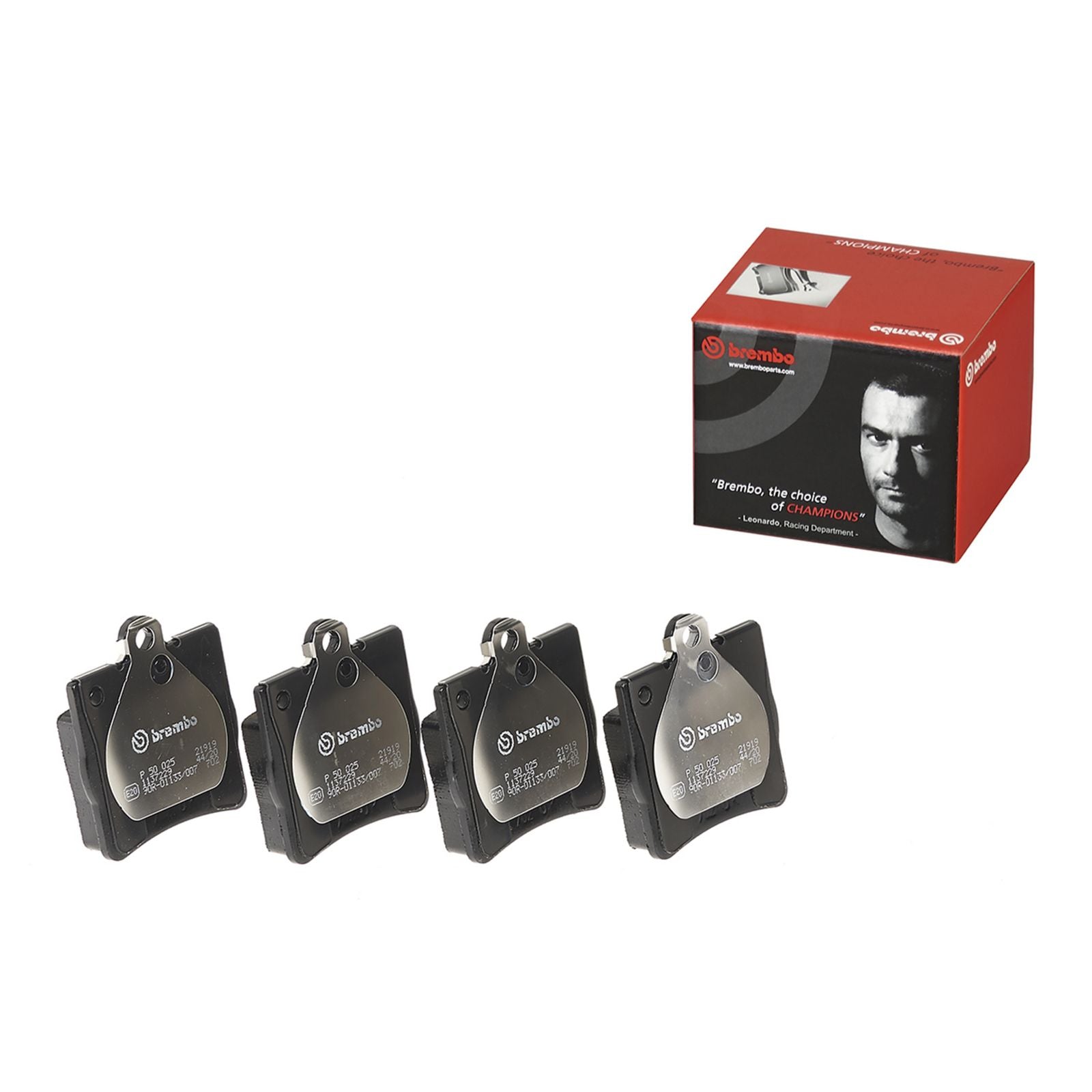 PRIME Low-Met Rear Disc Brake Pad Set - P50025_03