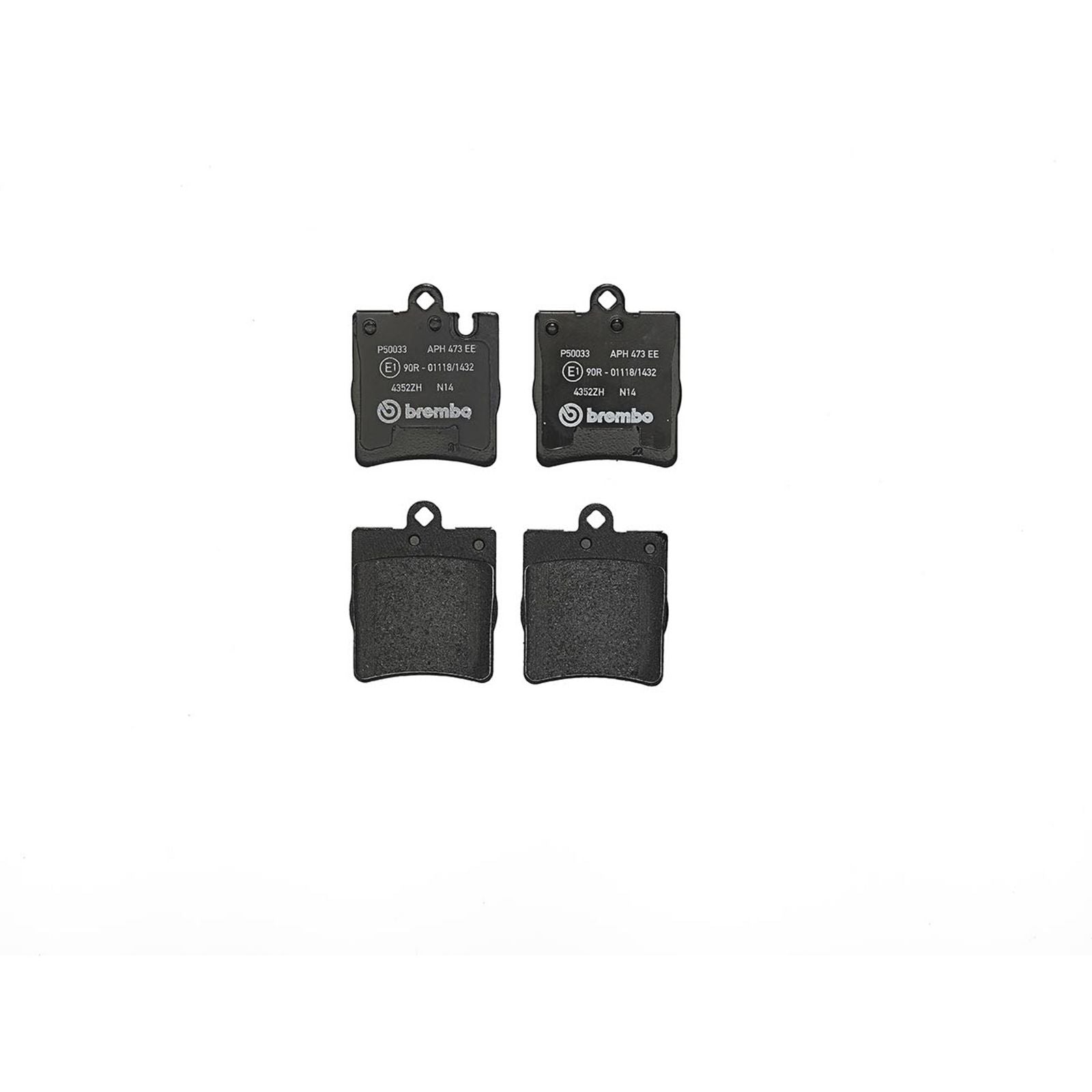 PRIME Low-Met Rear Disc Brake Pad Set - P50033_02